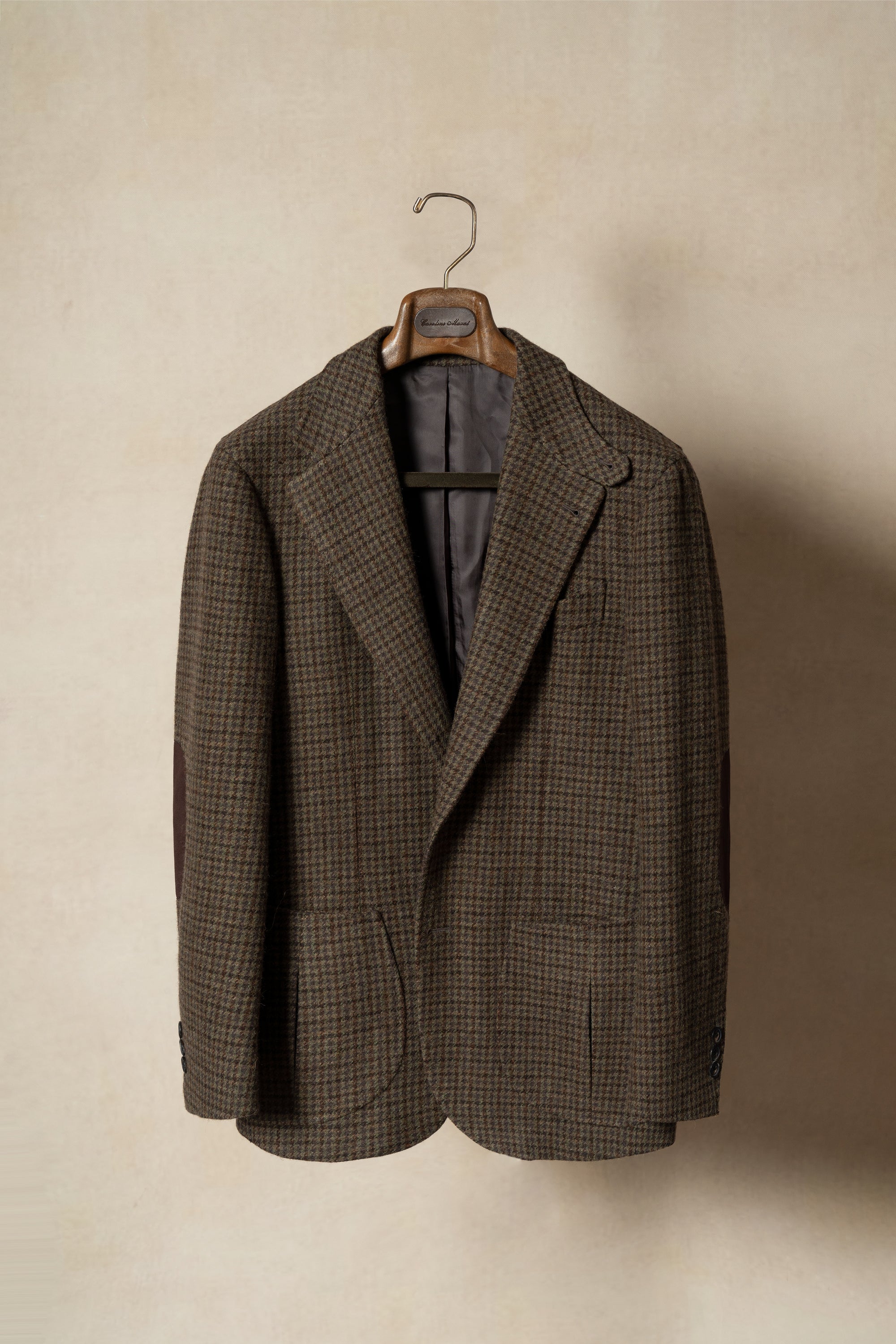 MTO Sage Houndstooth Tweed Hunting Jacket #281