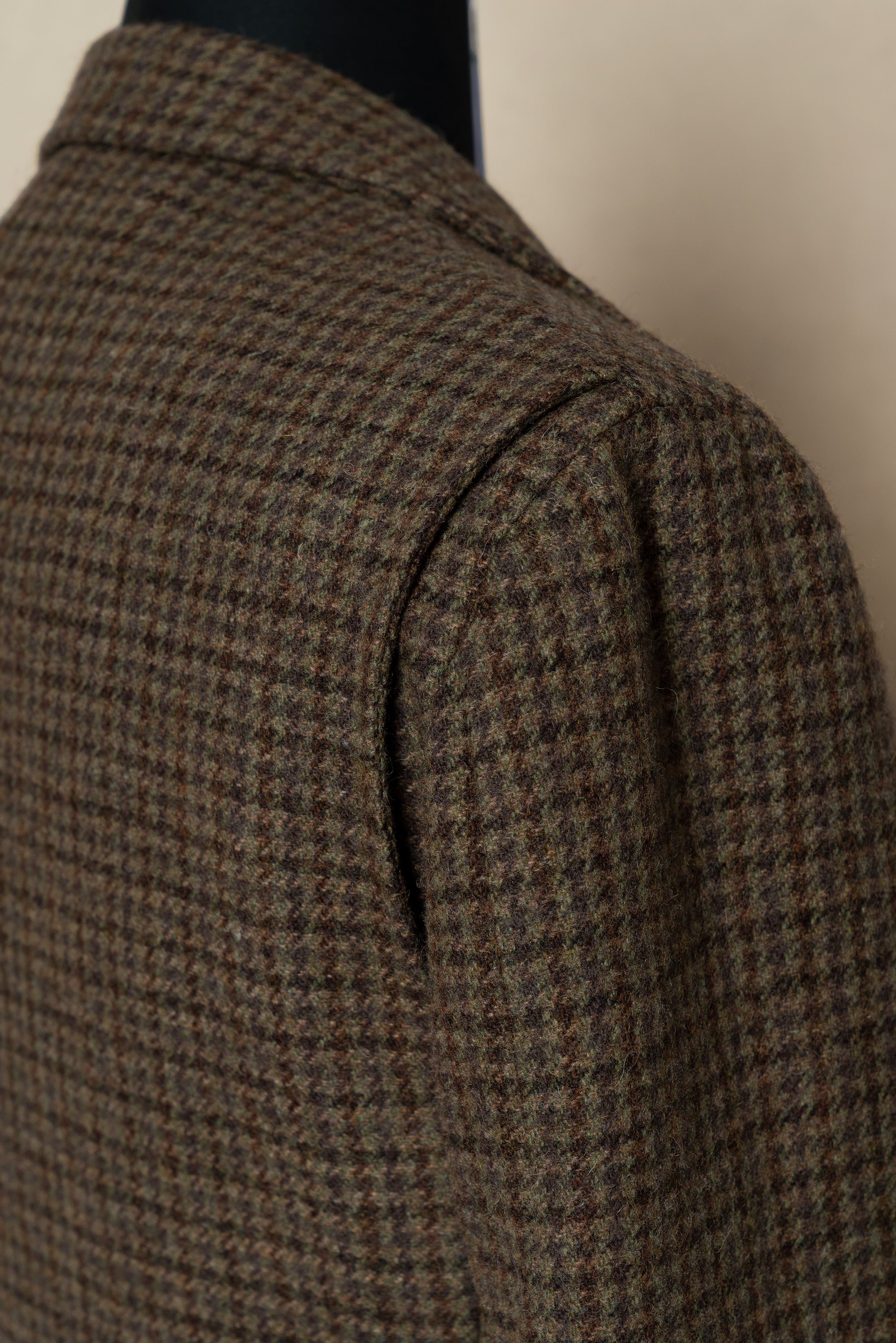 MTO Sage Houndstooth Tweed Hunting Jacket #281