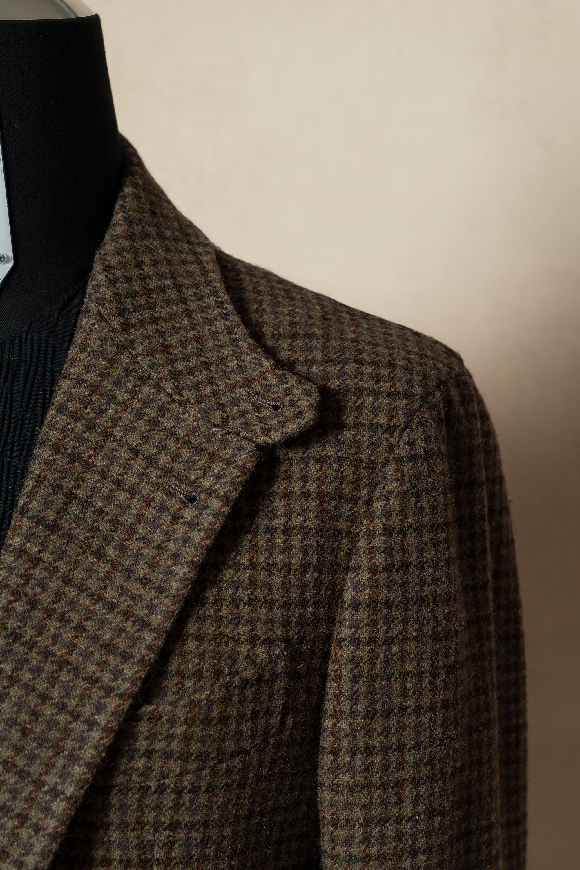 MTO Sage Houndstooth Tweed Hunting Jacket #281