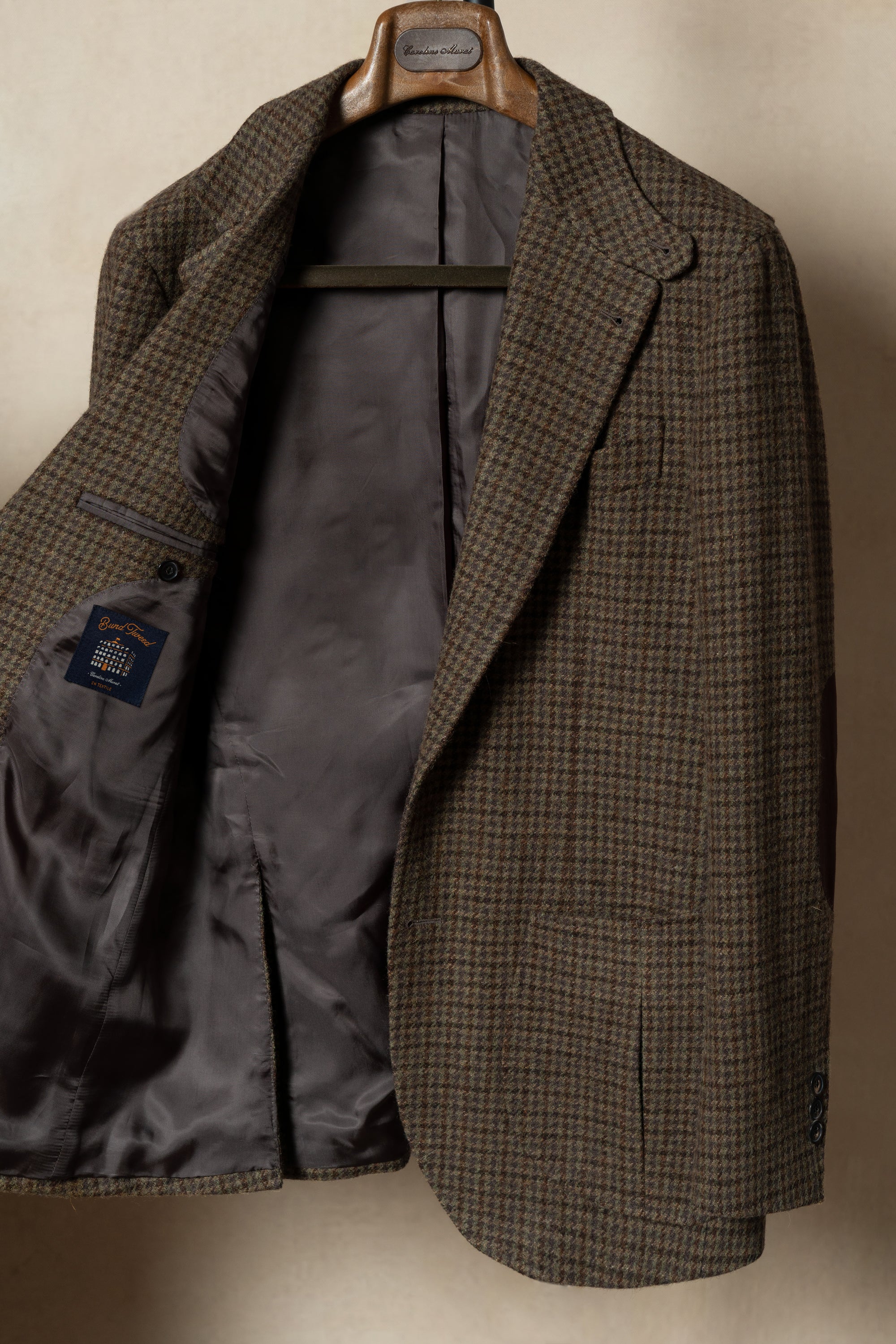 MTO Sage Houndstooth Tweed Hunting Jacket #281