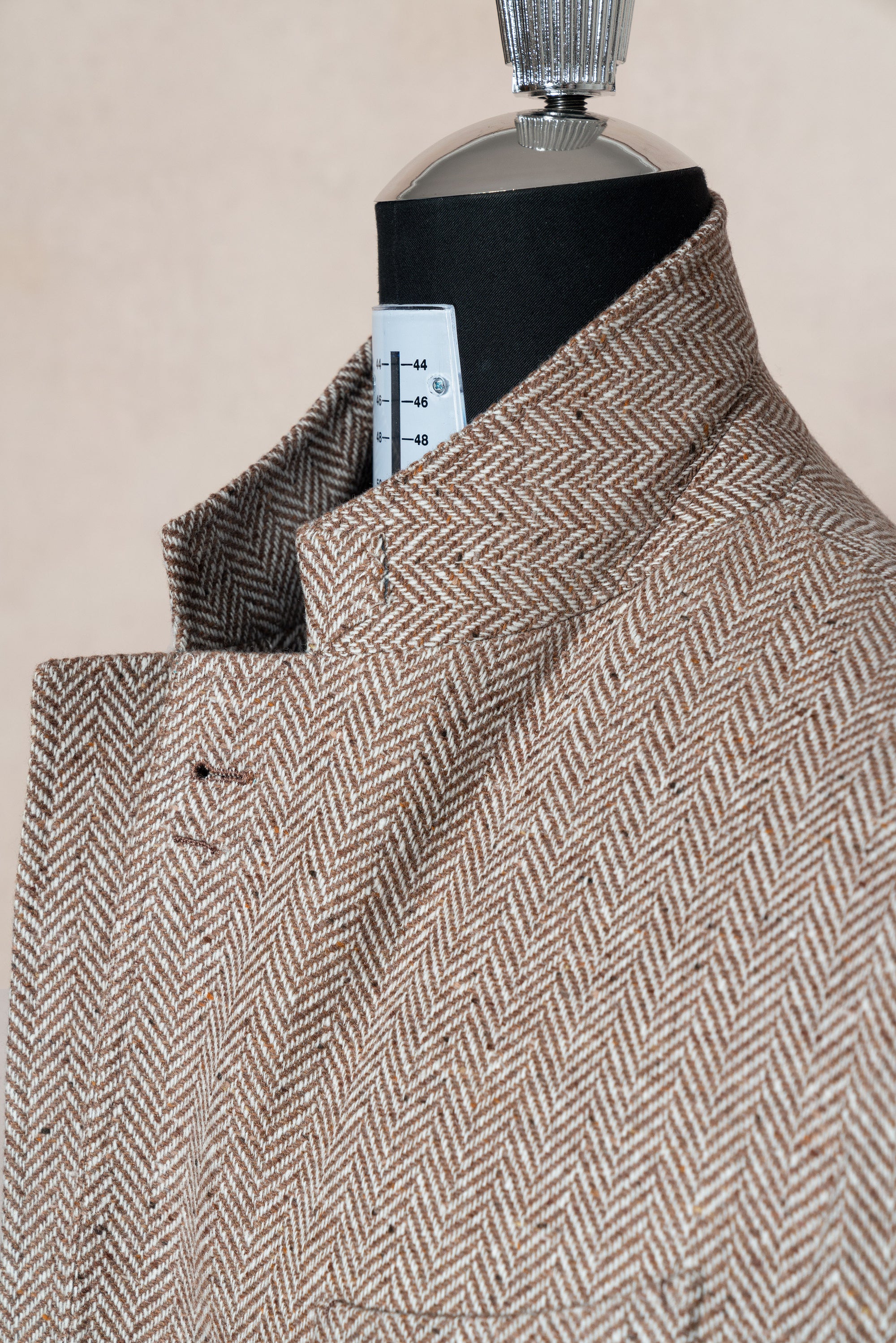 Camel Herringbone Blending Jacket #283