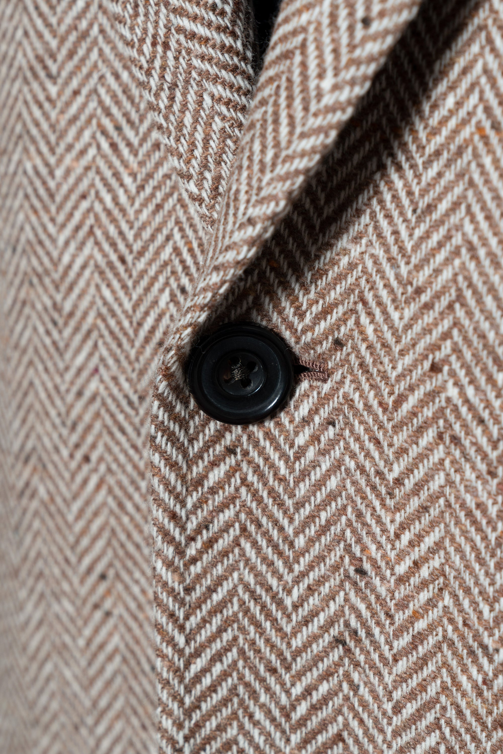 Camel Herringbone Blending Jacket #283