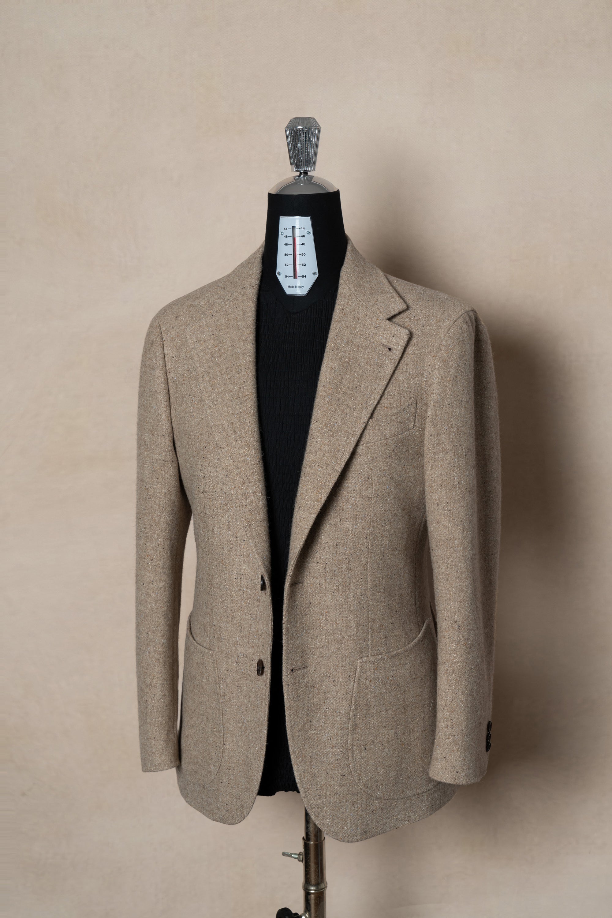 Camel Donegal Tweed Jacket #280