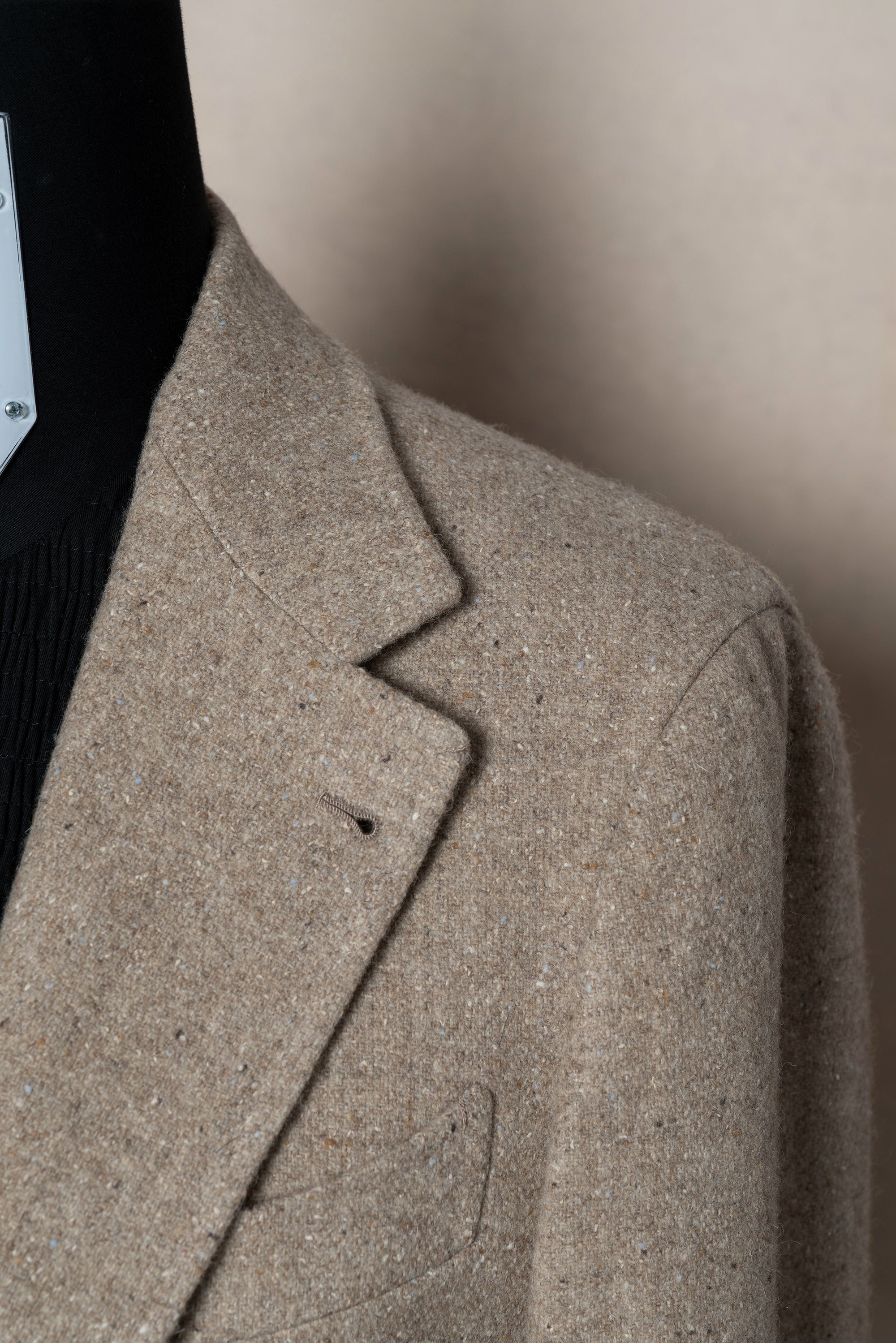Camel Donegal Tweed Jacket #280
