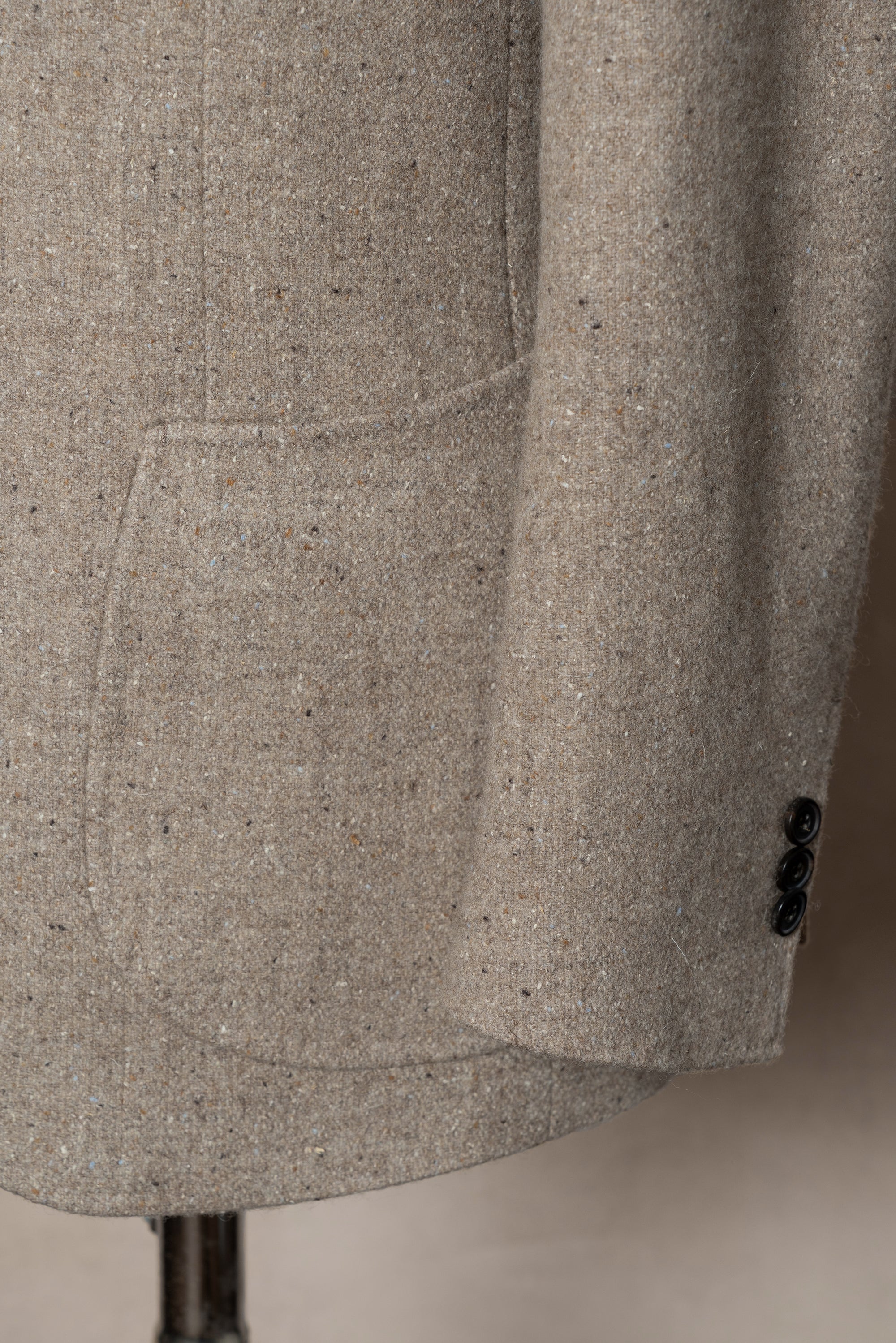 Camel Donegal Tweed Jacket #280
