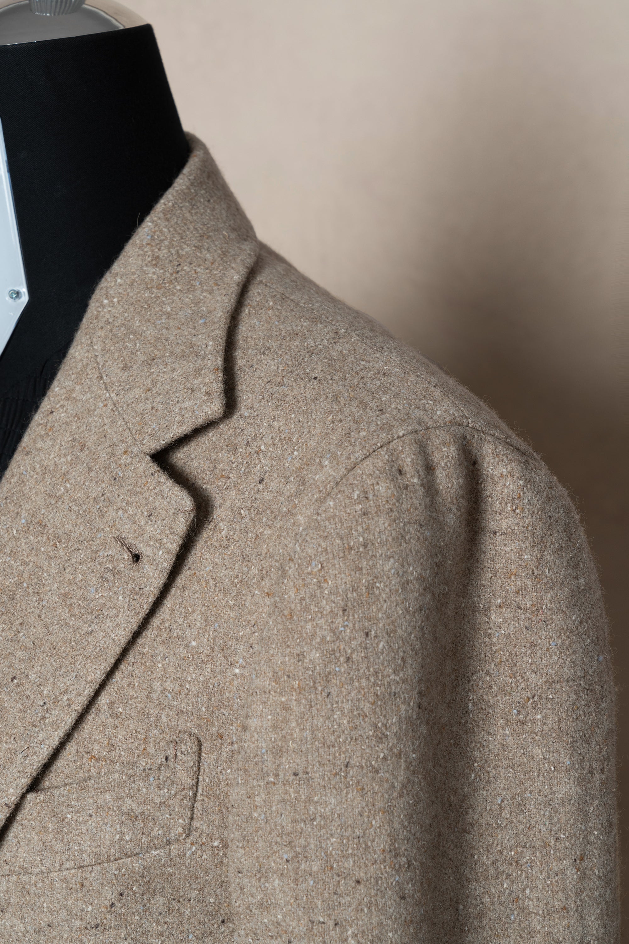 Camel Donegal Tweed Jacket #280