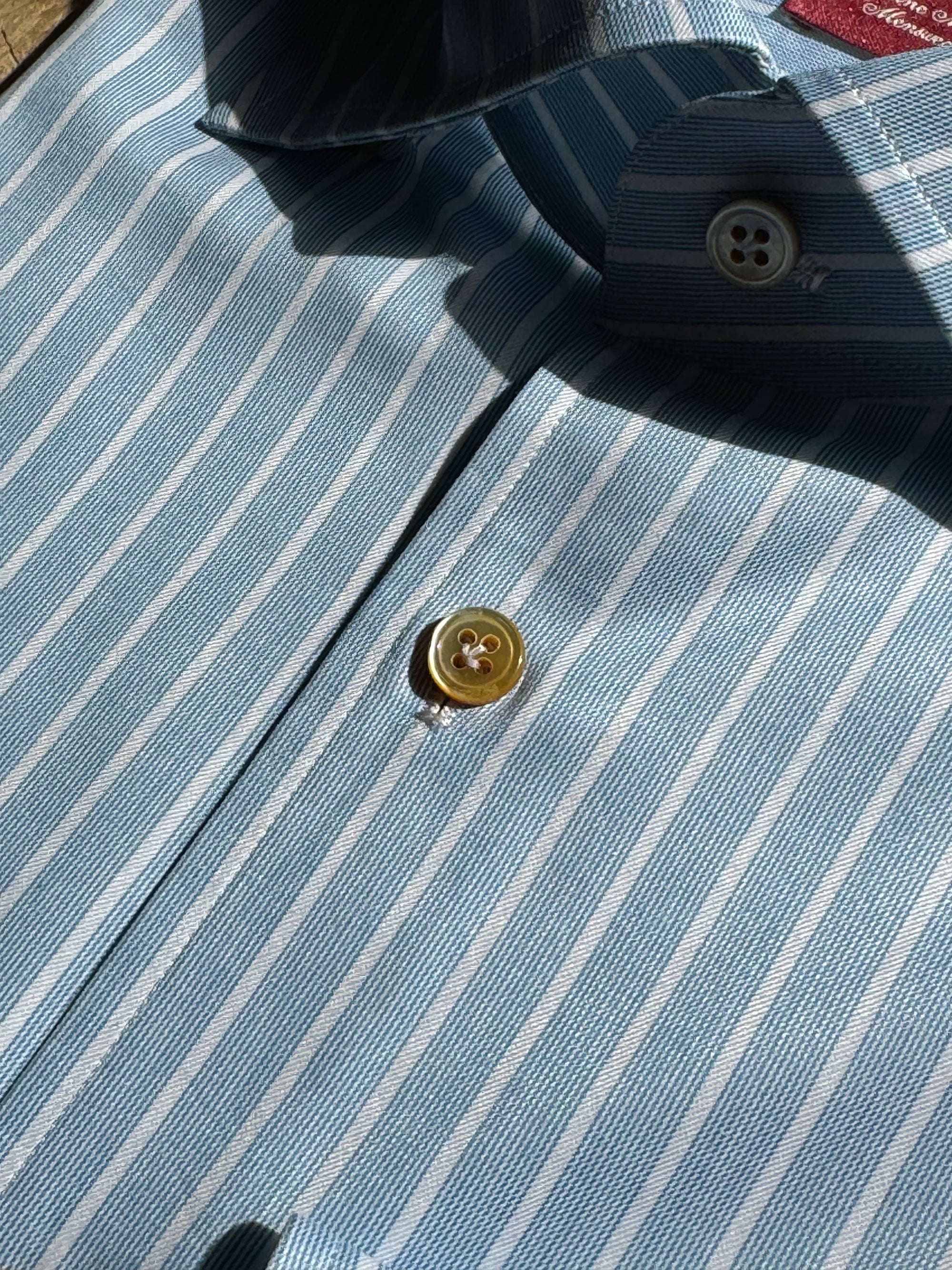 MTO Hand-stitched Stripe Shirt