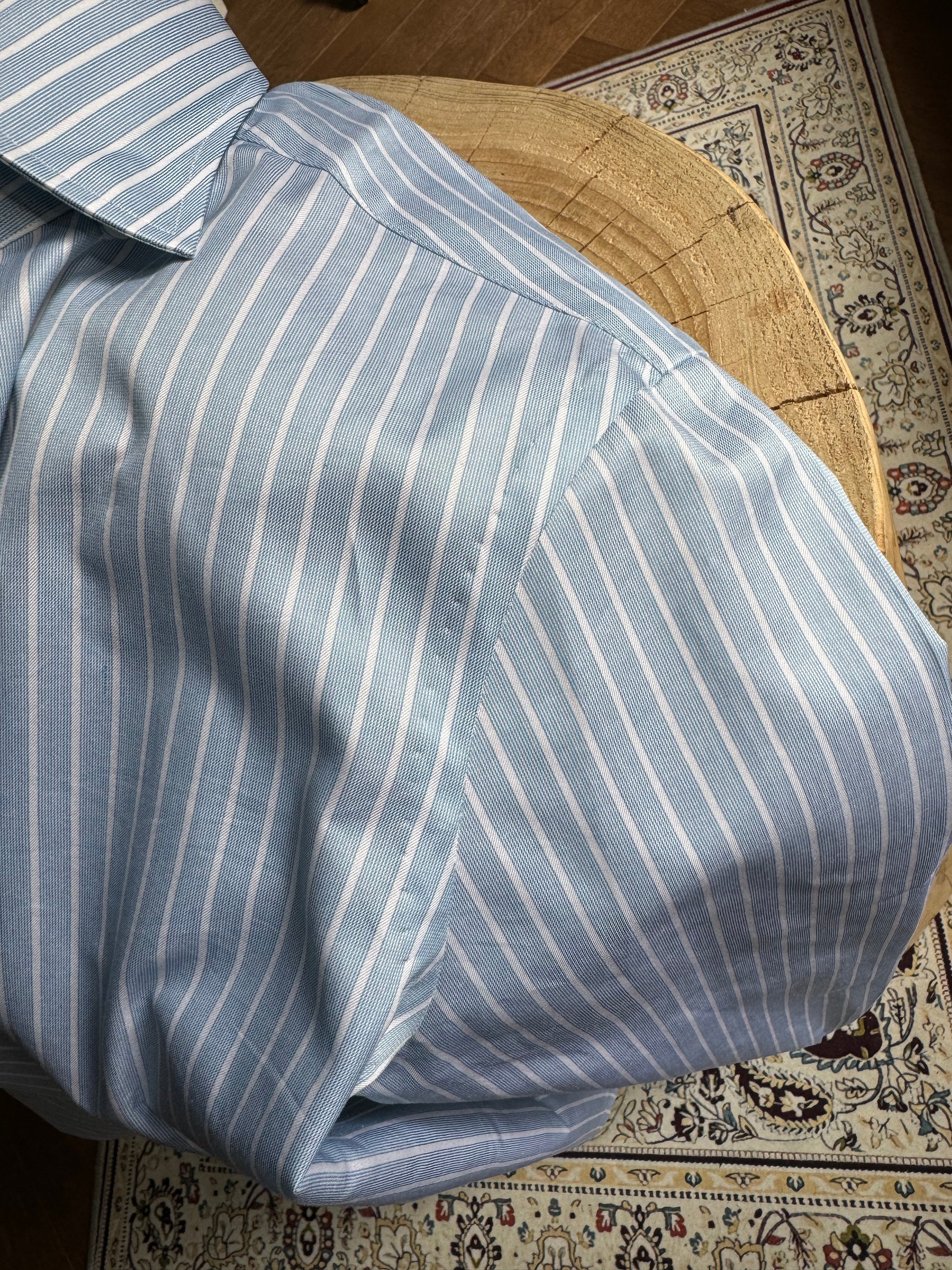MTO Hand-stitched Stripe Shirt
