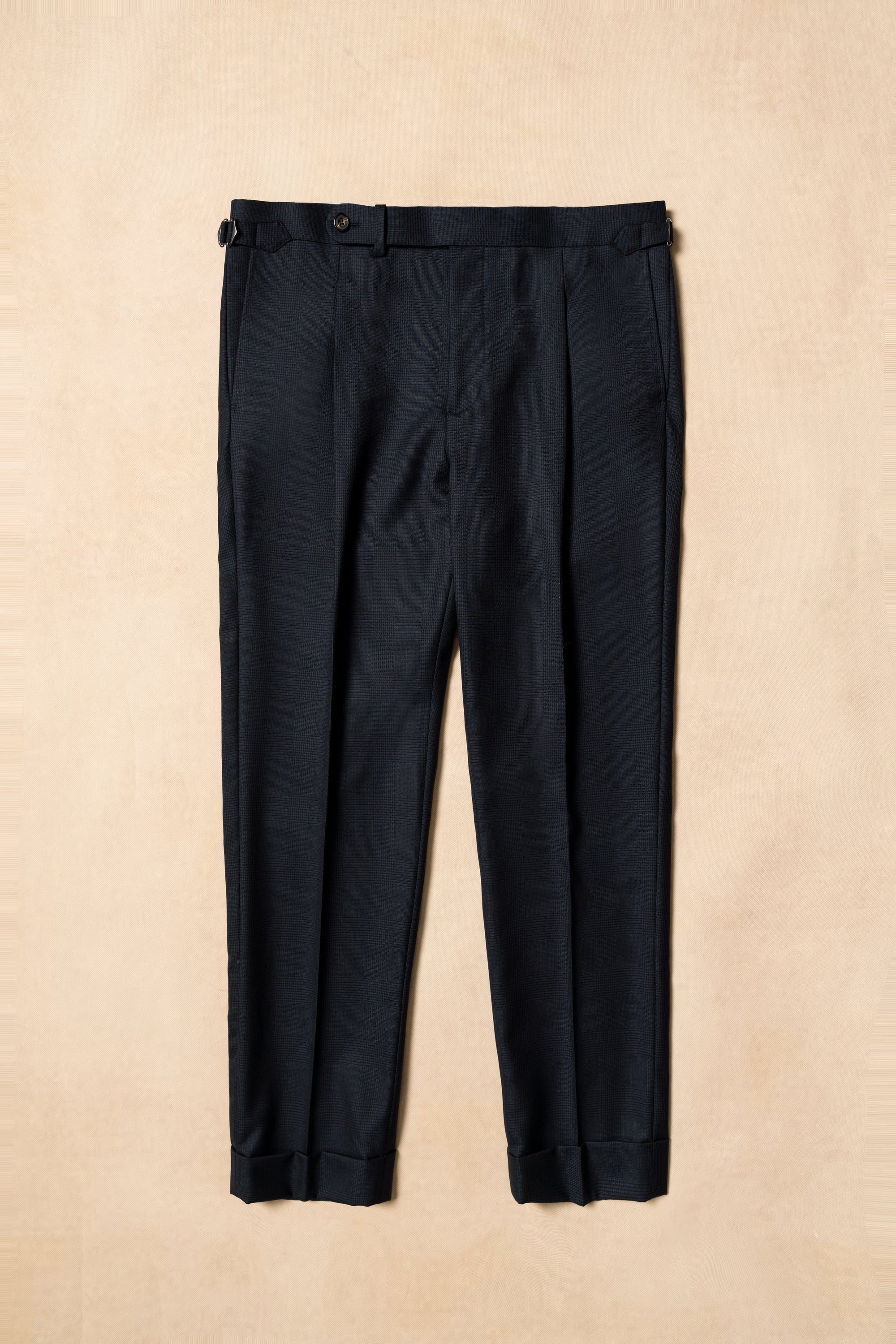 Dark Navy Glen Check Suit #211