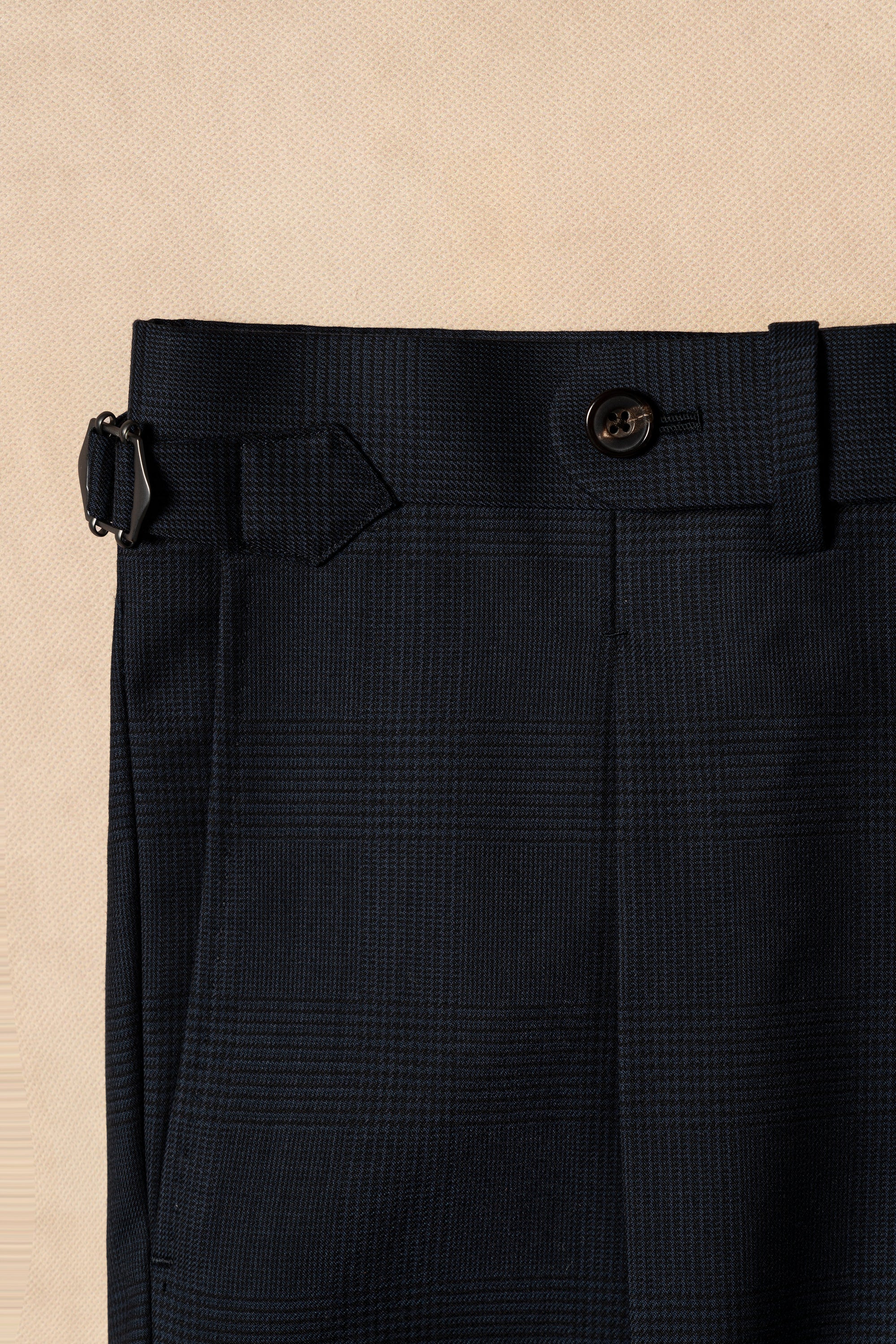 Dark Navy Glen Check Suit #211