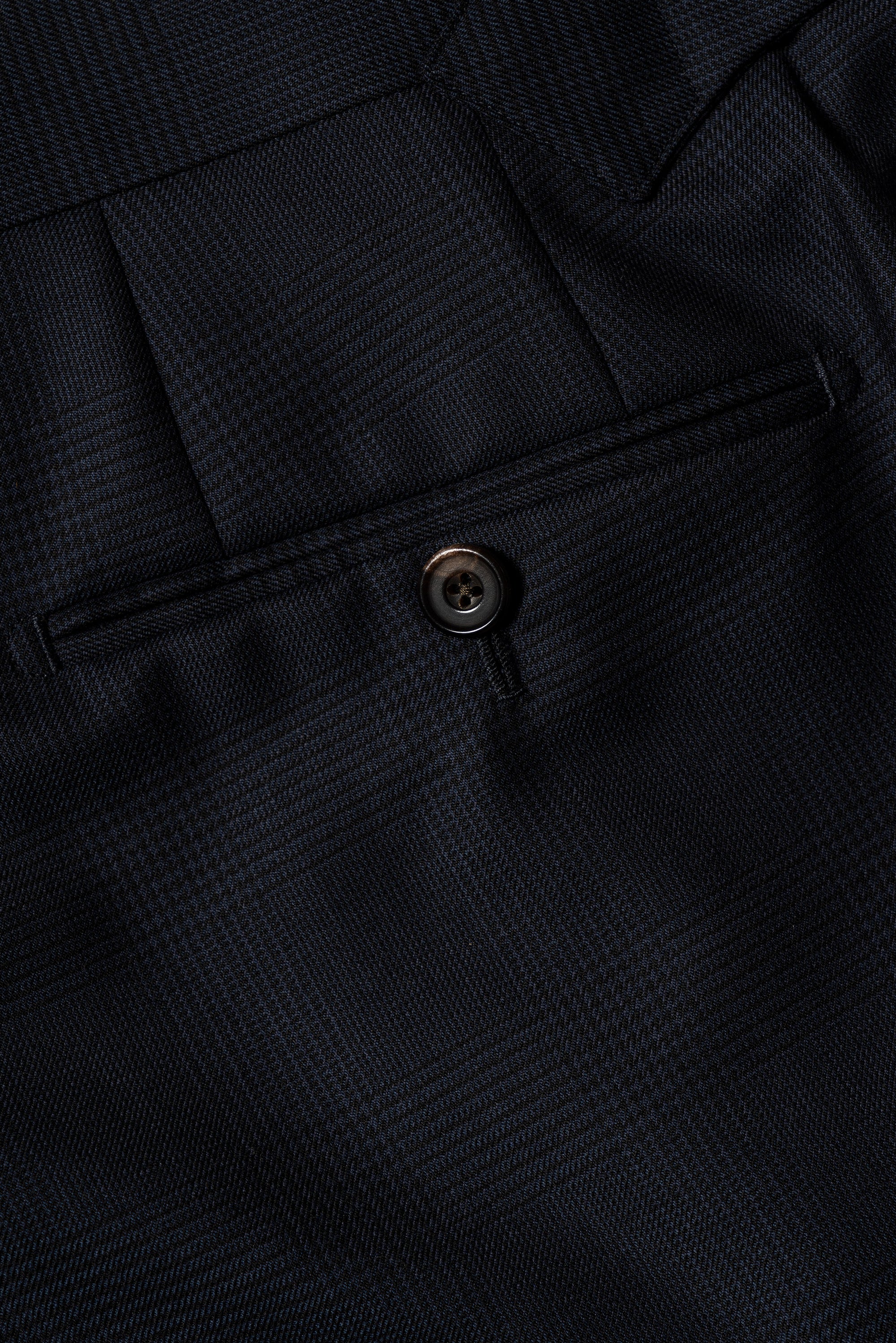 Dark Navy Glen Check Suit #211