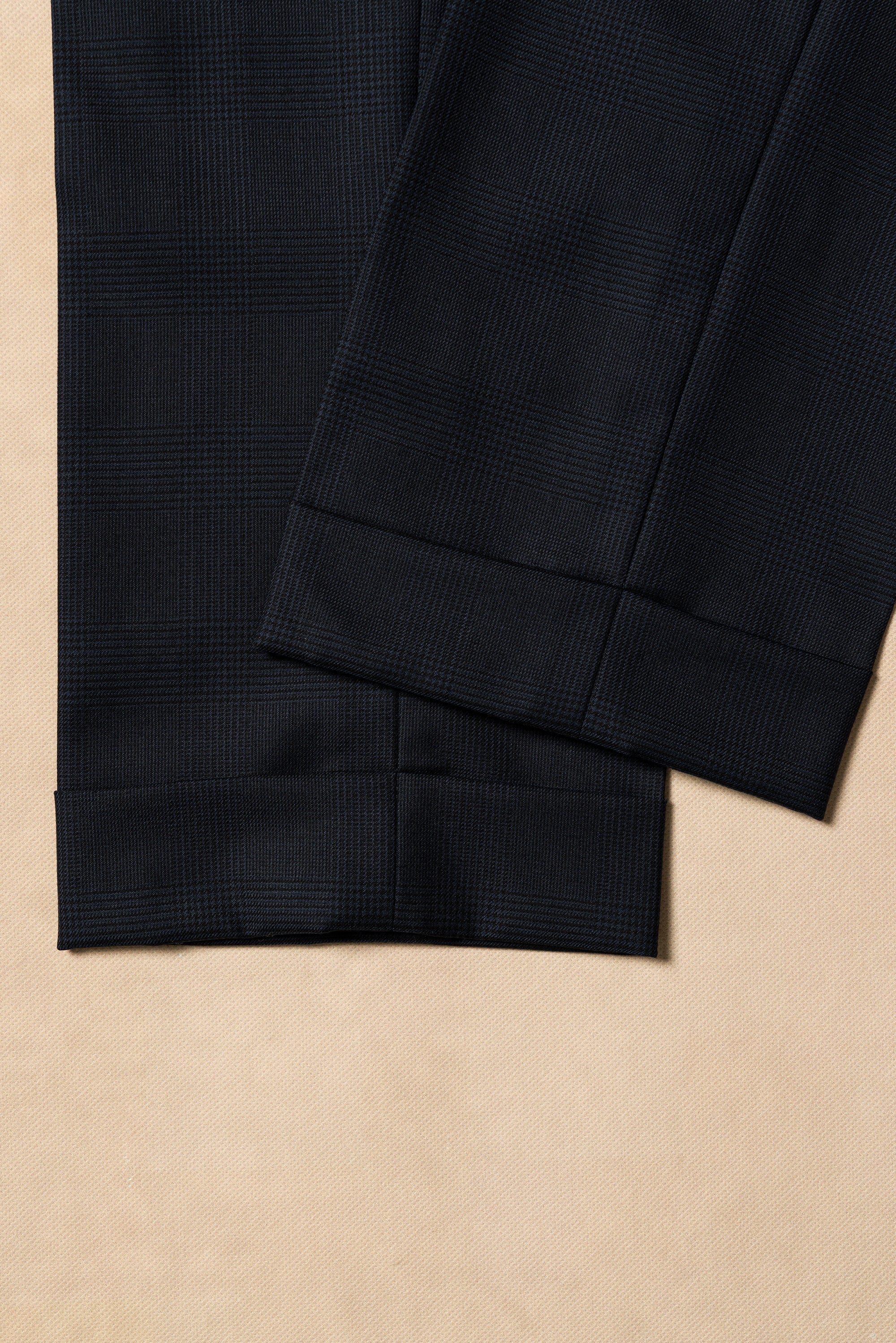 Dark Navy Glen Check Suit #211