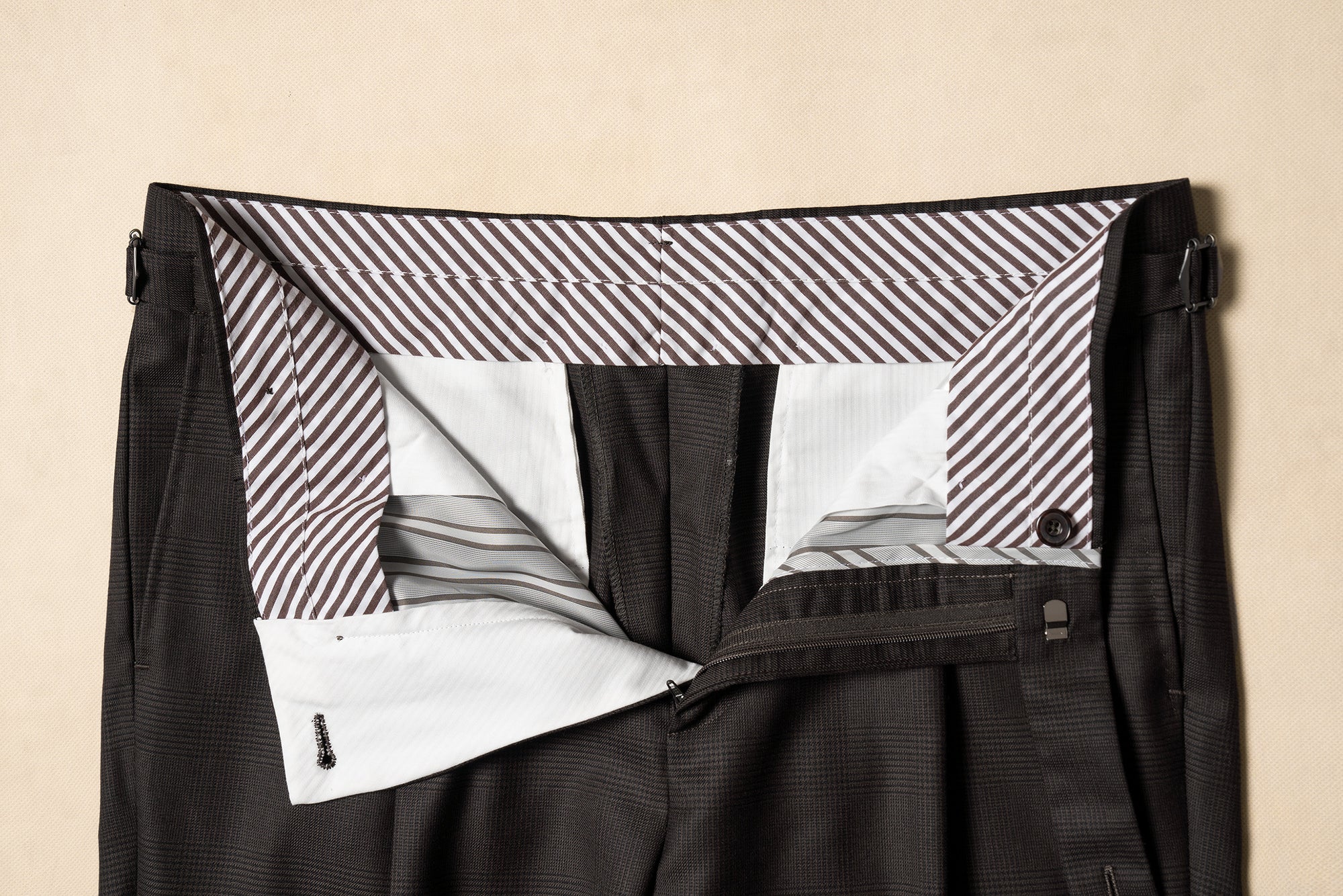 Dark Brown Glen Check Suit #210