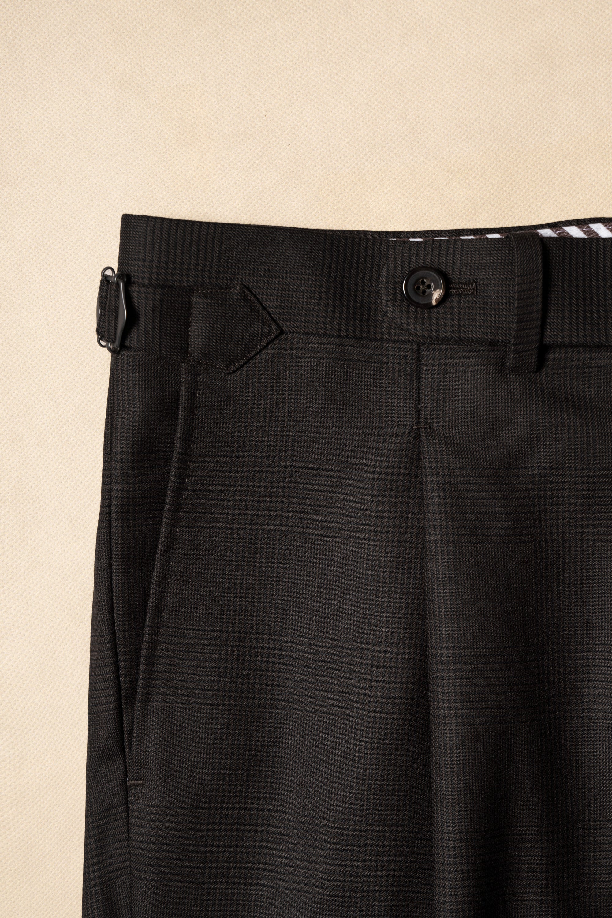 Dark Brown Glen Check Suit #210