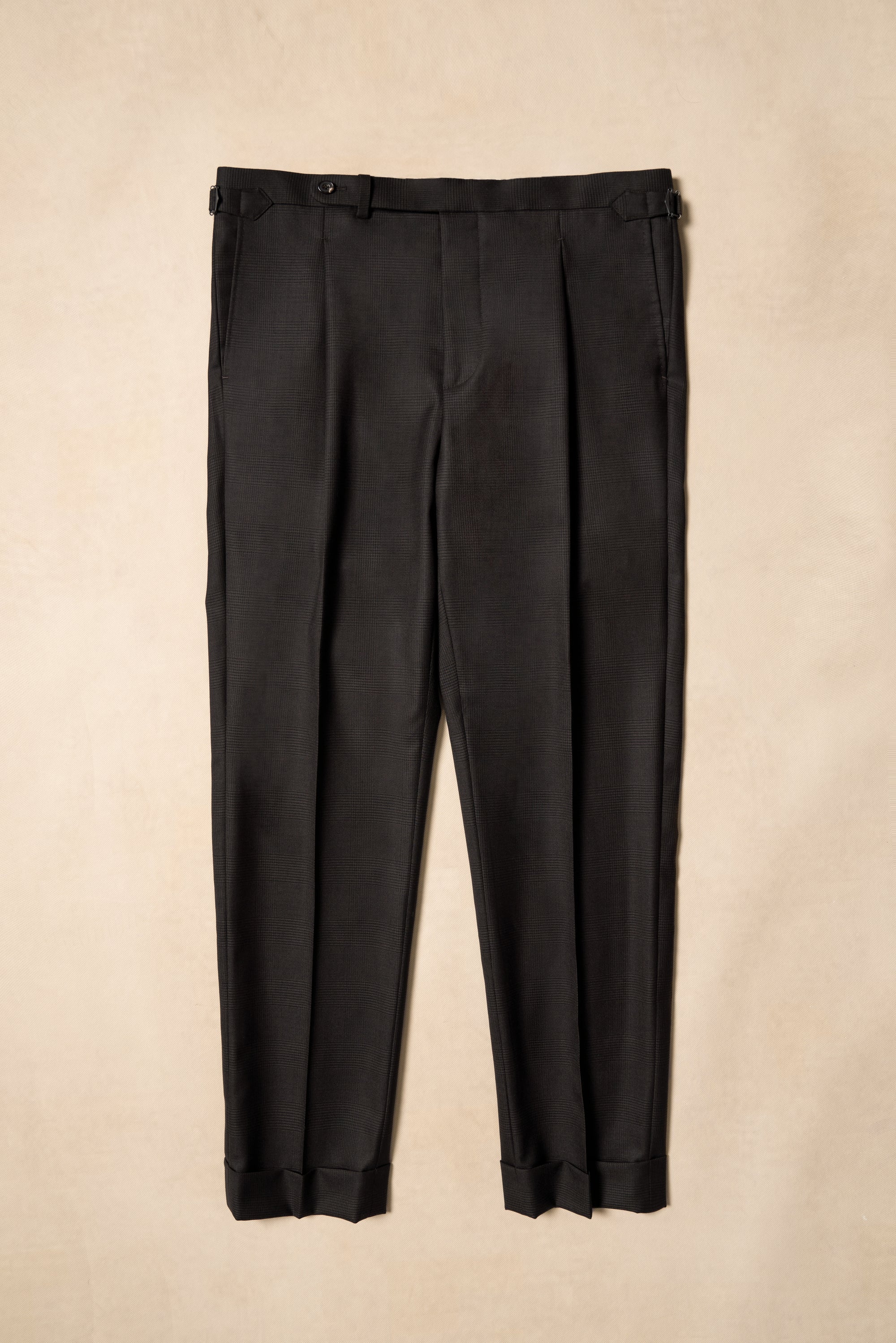 Dark Brown Glen Check Suit #210