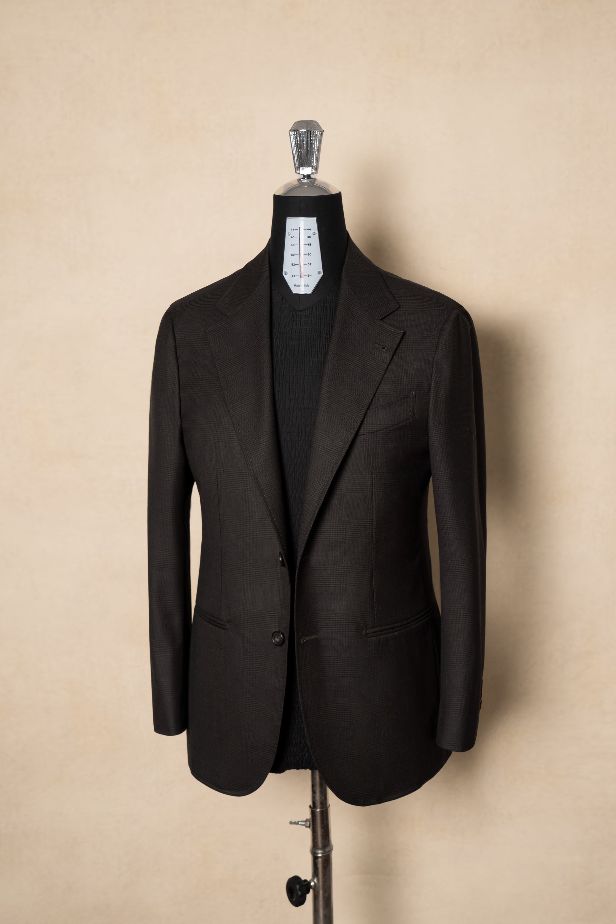 Dark Brown Glen Check Suit #210