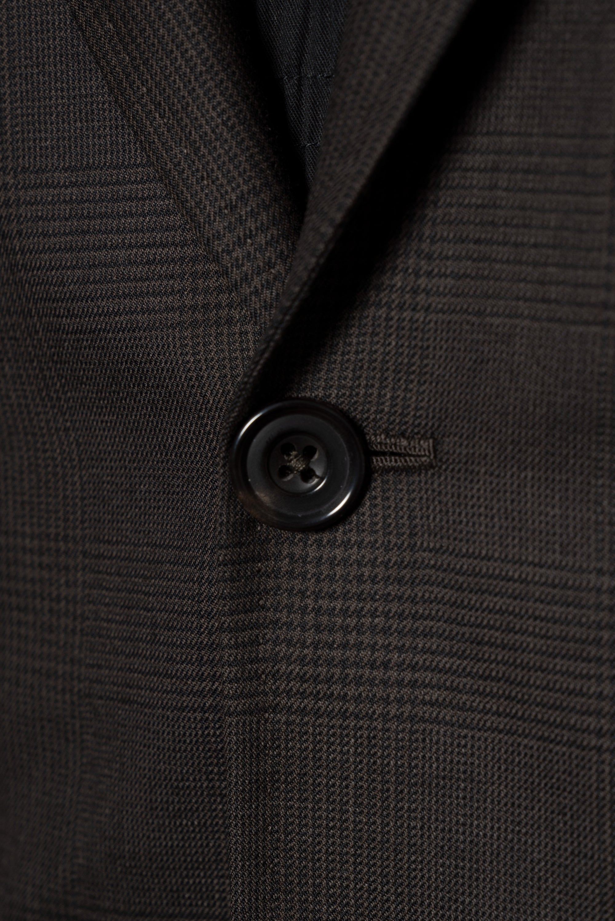 Dark Brown Glen Check Suit #210