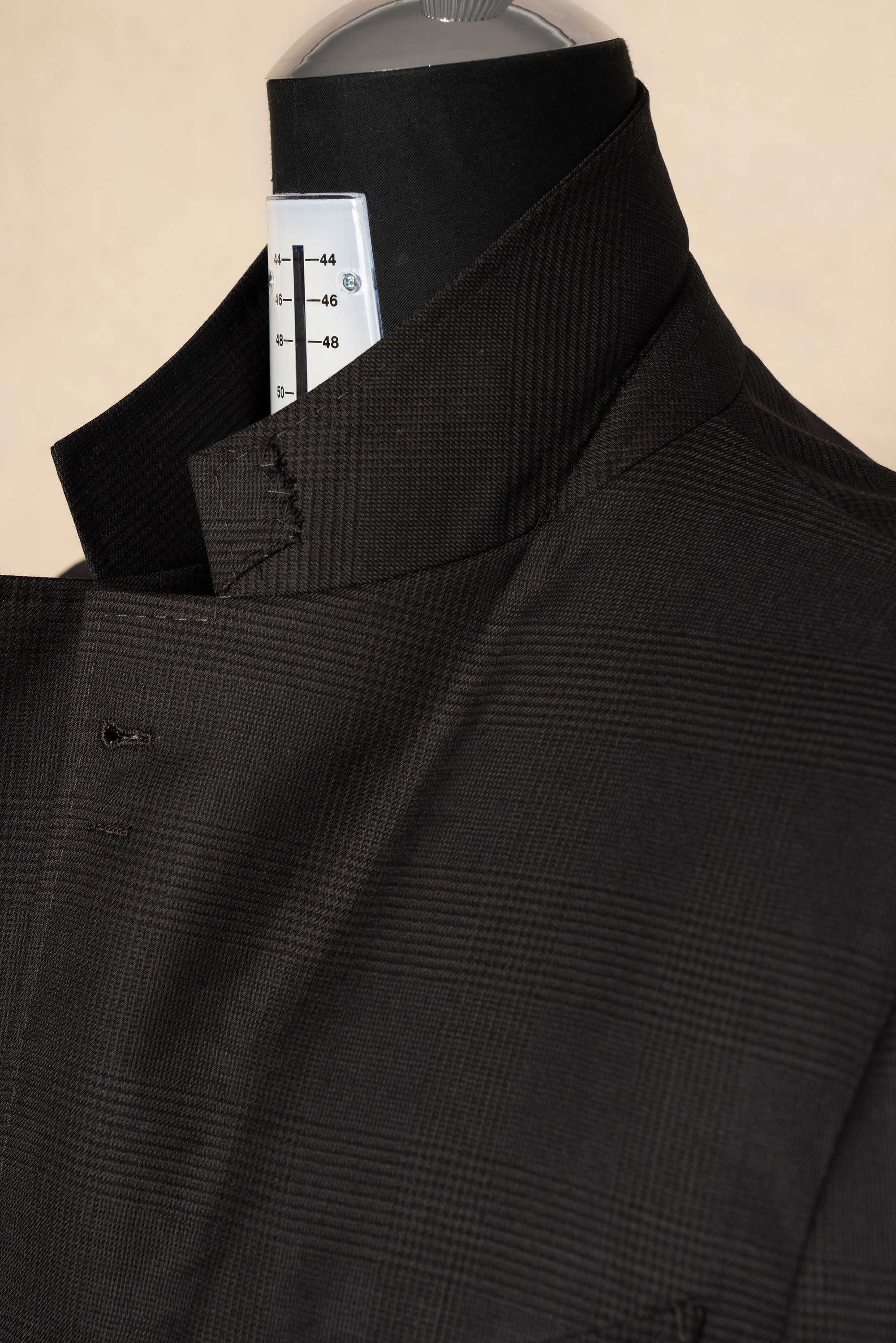 Dark Brown Glen Check Suit #210