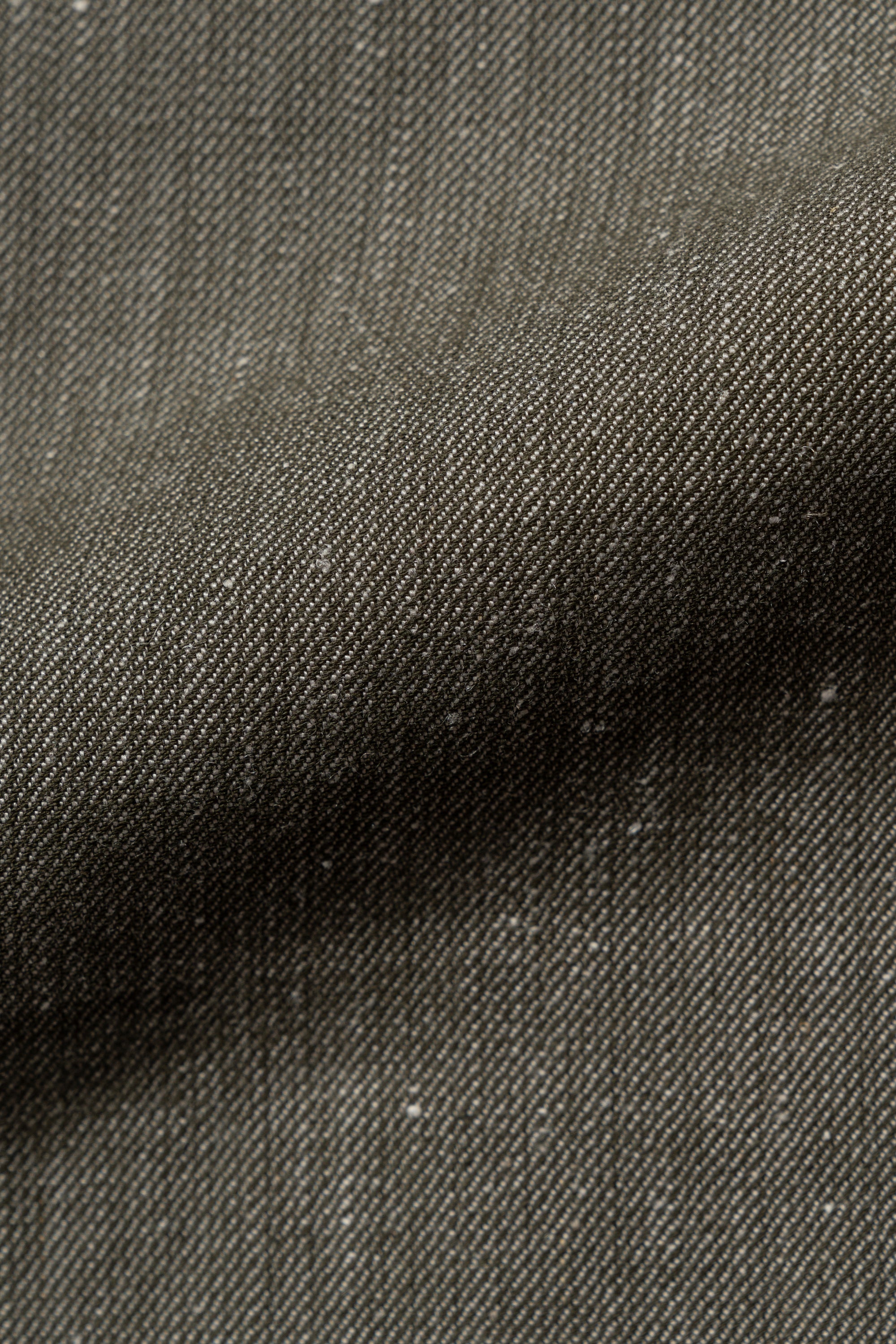 Slate Olive Linen Cotton Chore Jacket
