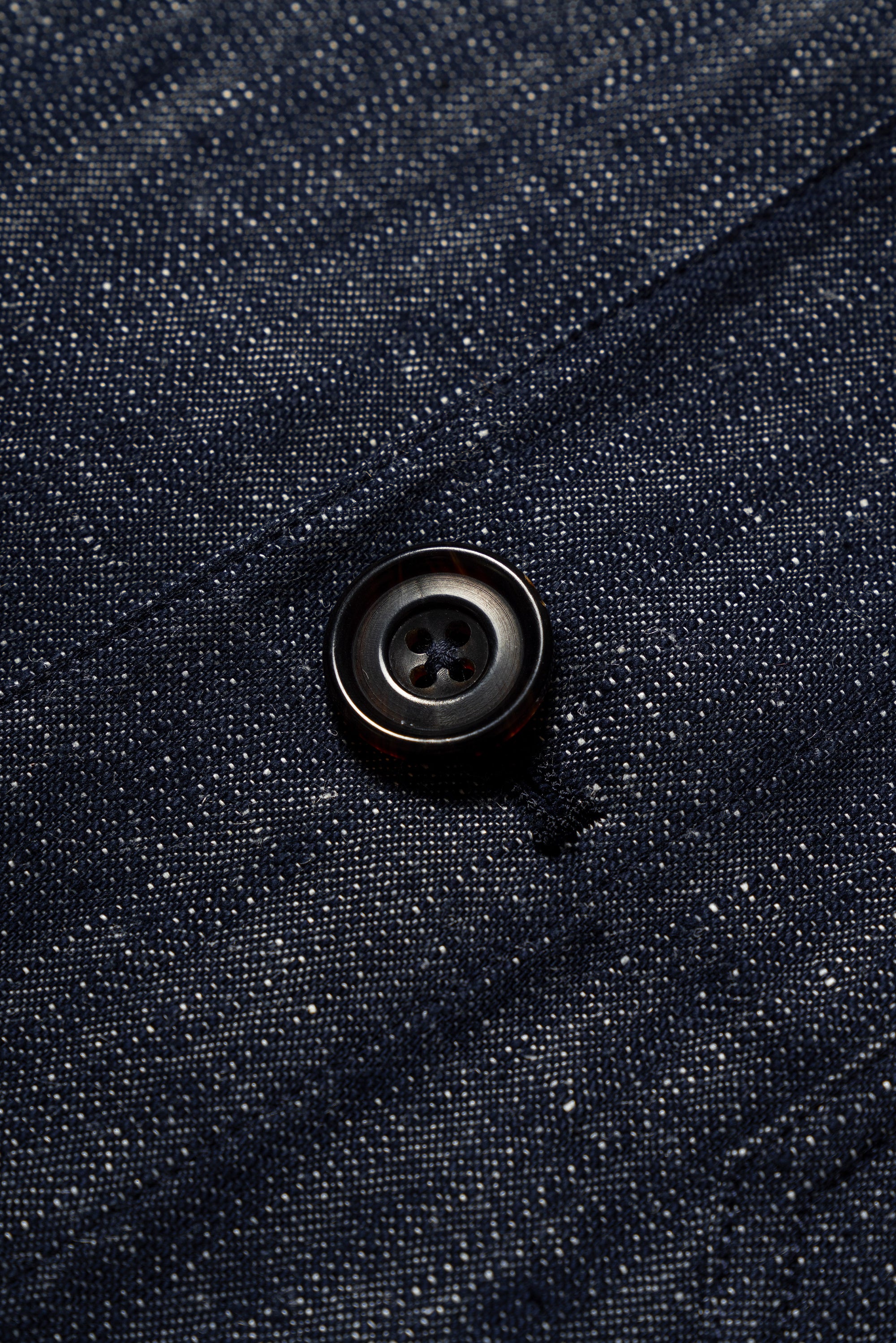 Denim Linen Cotton Chore Jacket