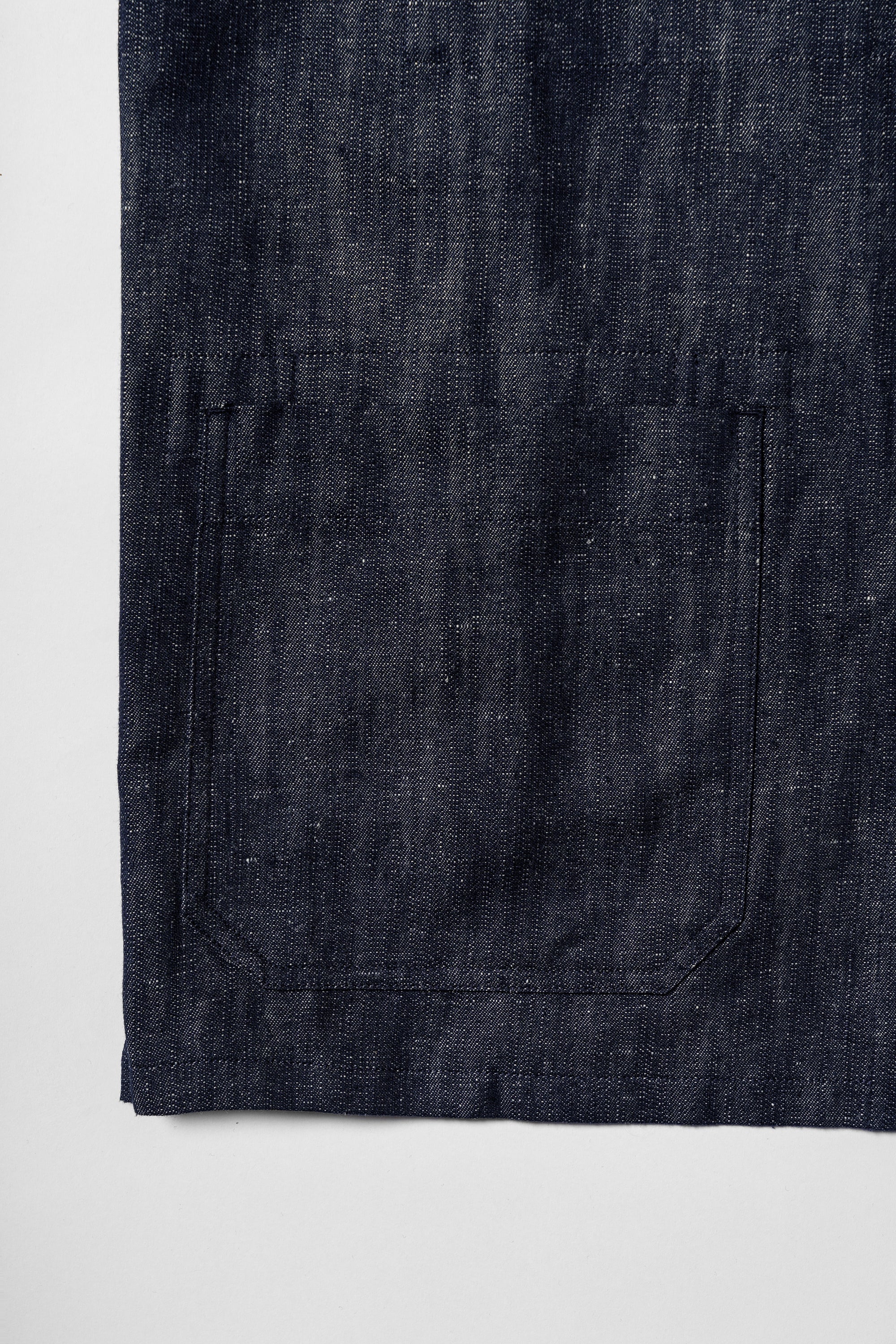 Denim Linen Cotton Chore Jacket