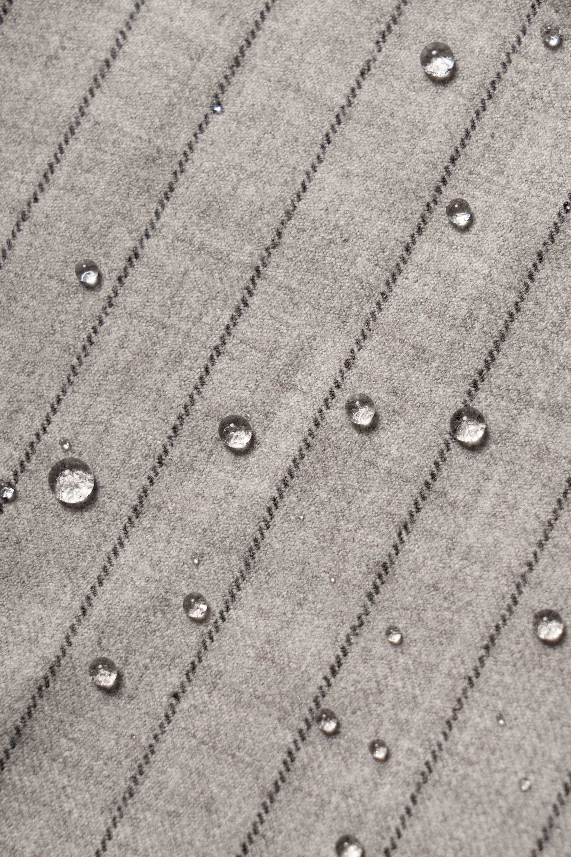 Stripe Undyed Wool G9 Jacket