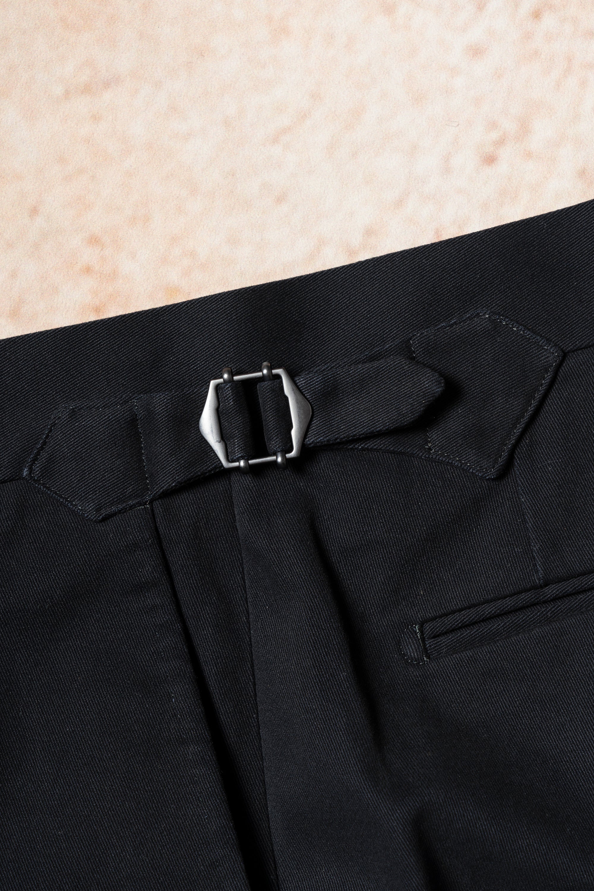 Navy Twill Cotton Trousers #72