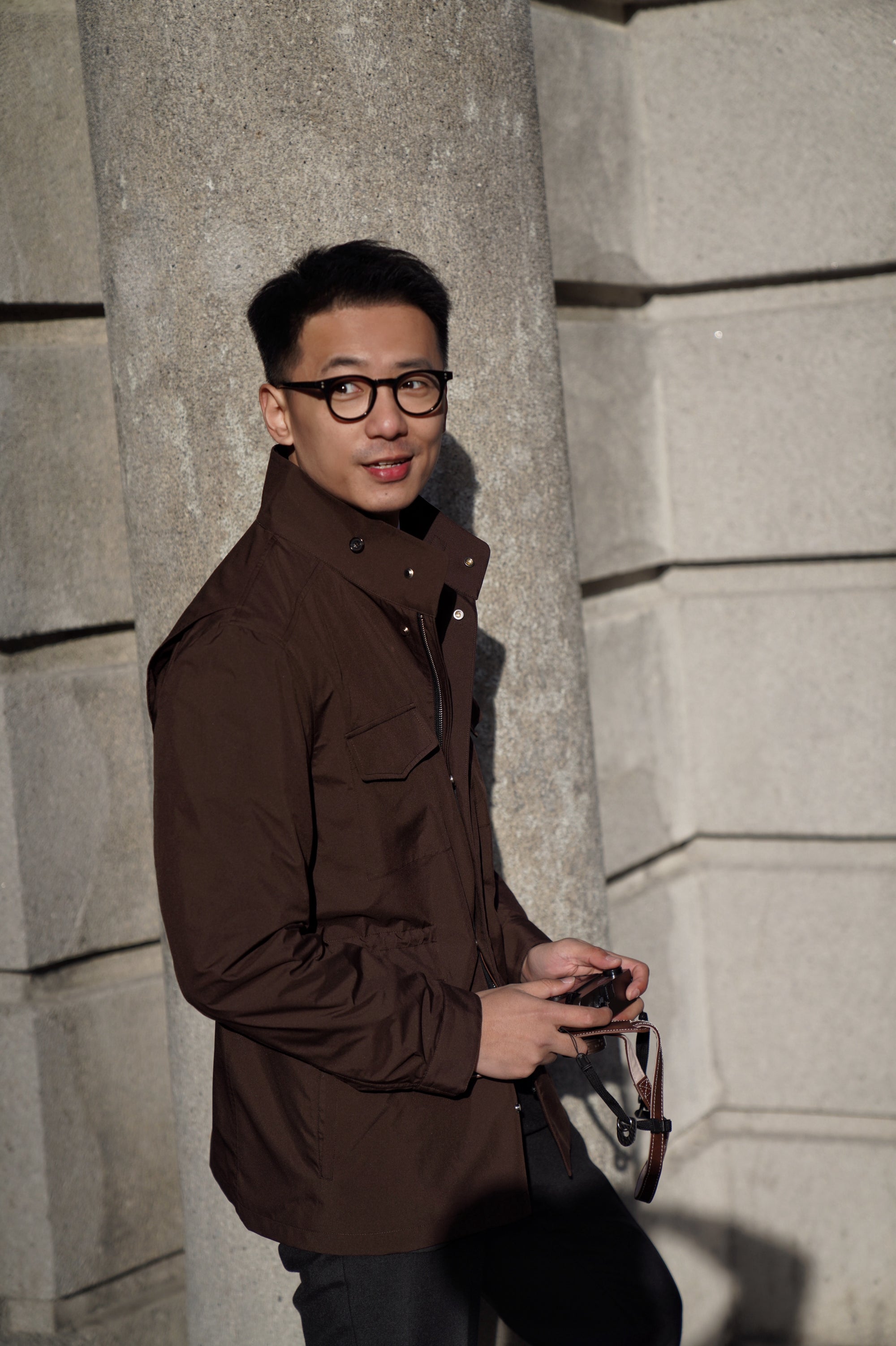 Chocolate NY66 Ultralight M65 Jacket