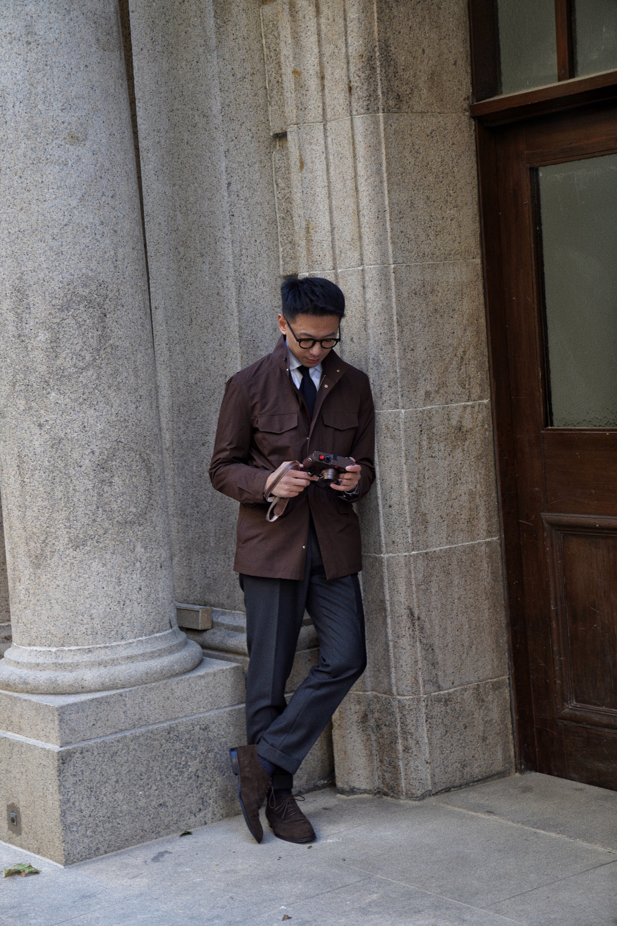 Chocolate NY66 Ultralight M65 Jacket