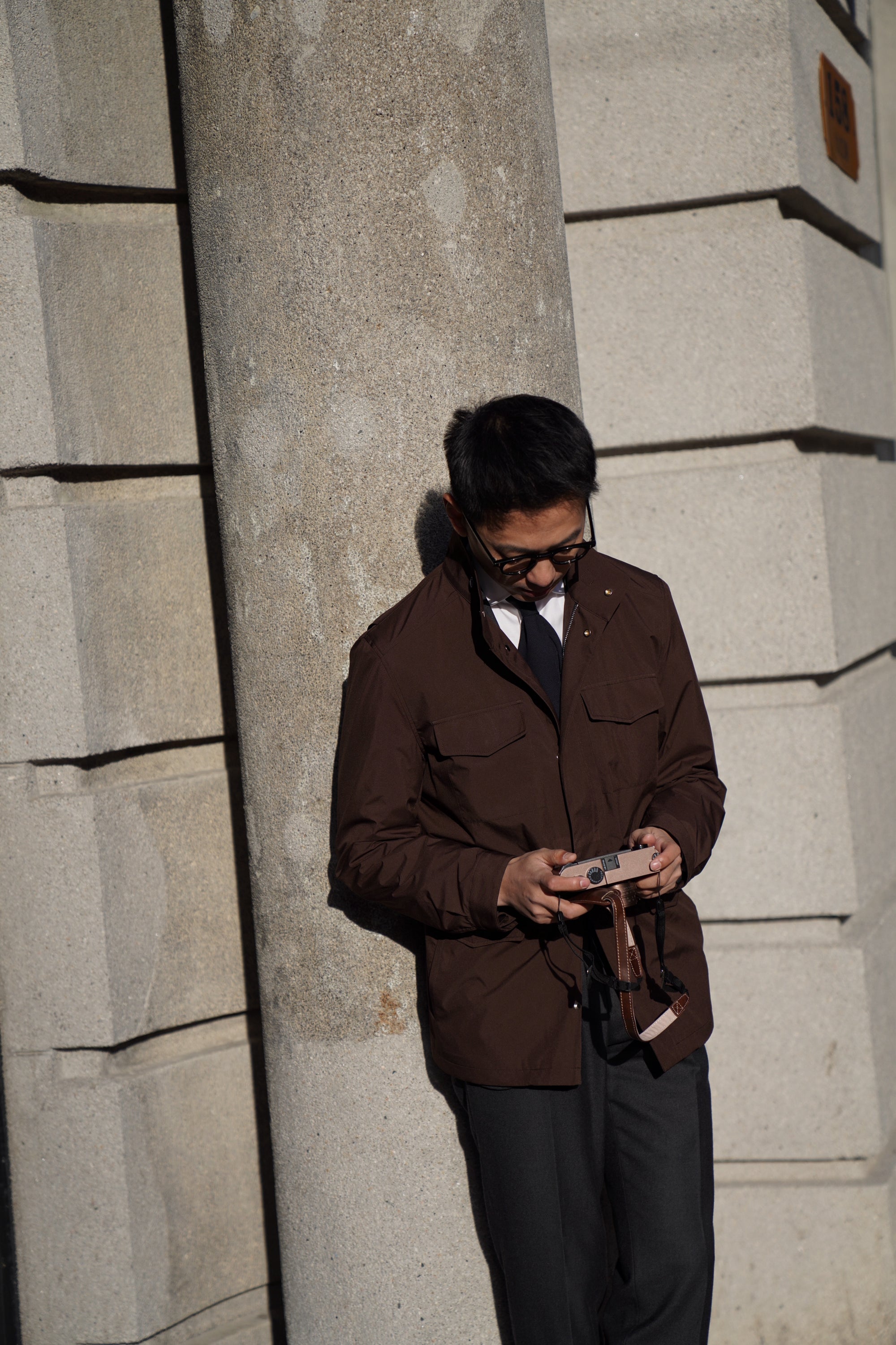 Chocolate NY66 Ultralight M65 Jacket