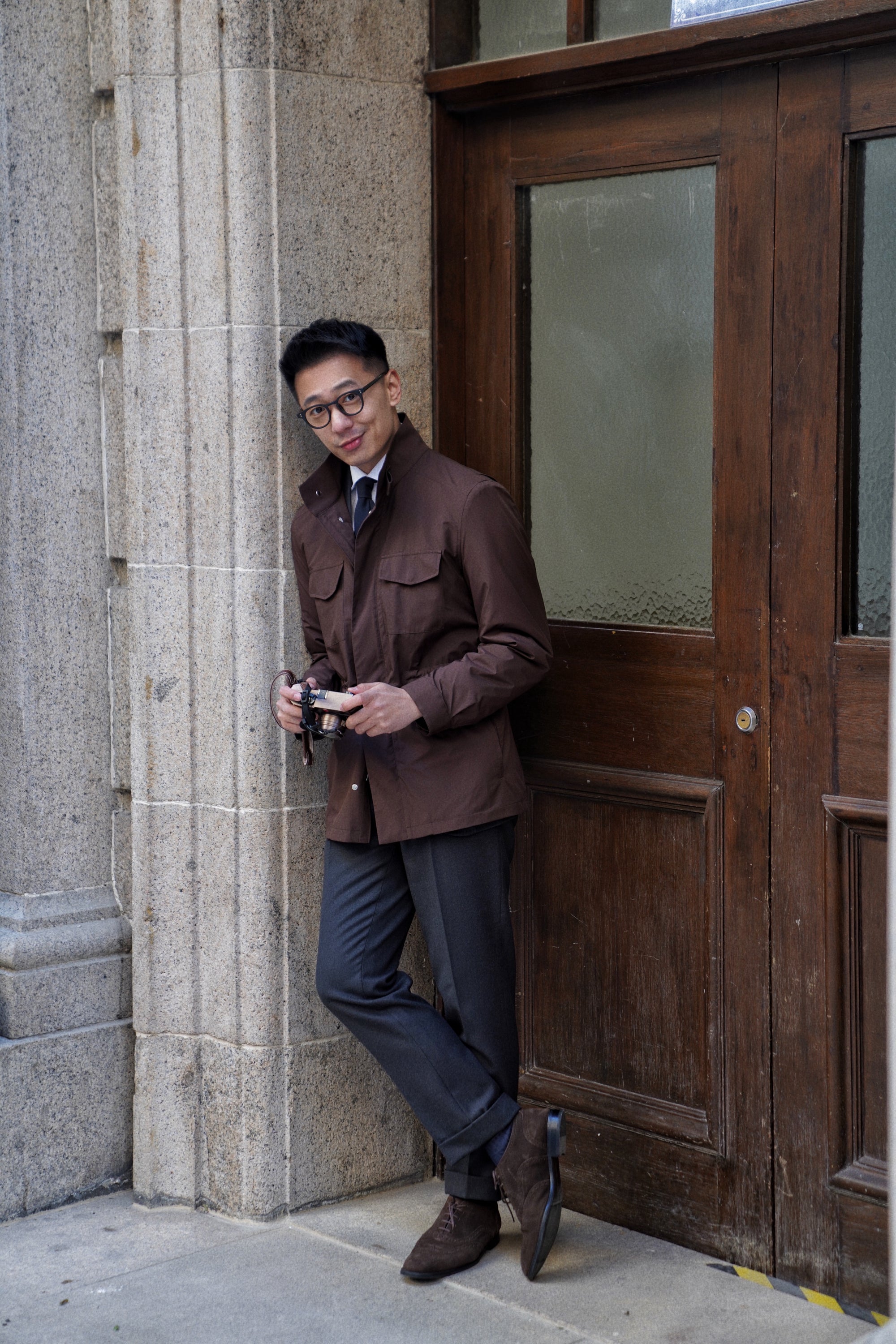 Chocolate NY66 Ultralight M65 Jacket