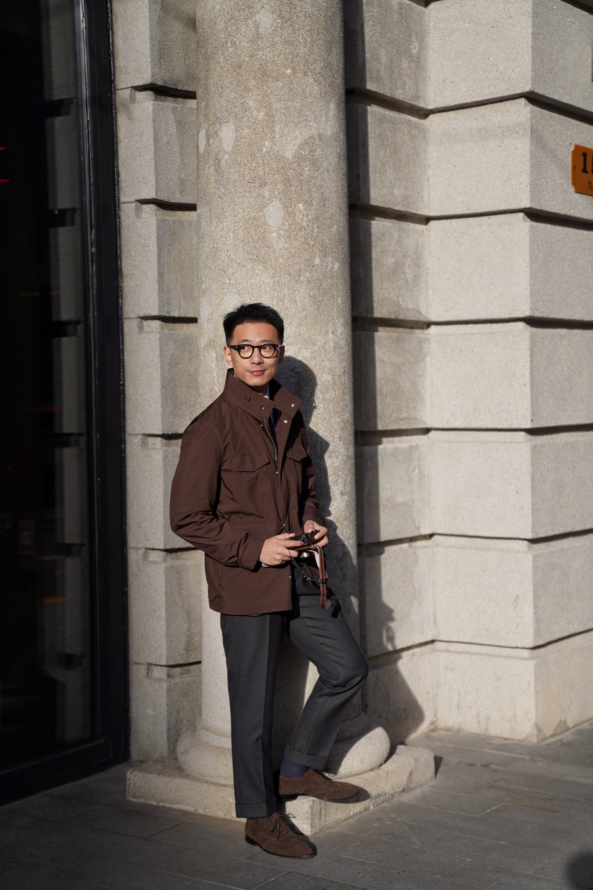 Chocolate NY66 Ultralight M65 Jacket