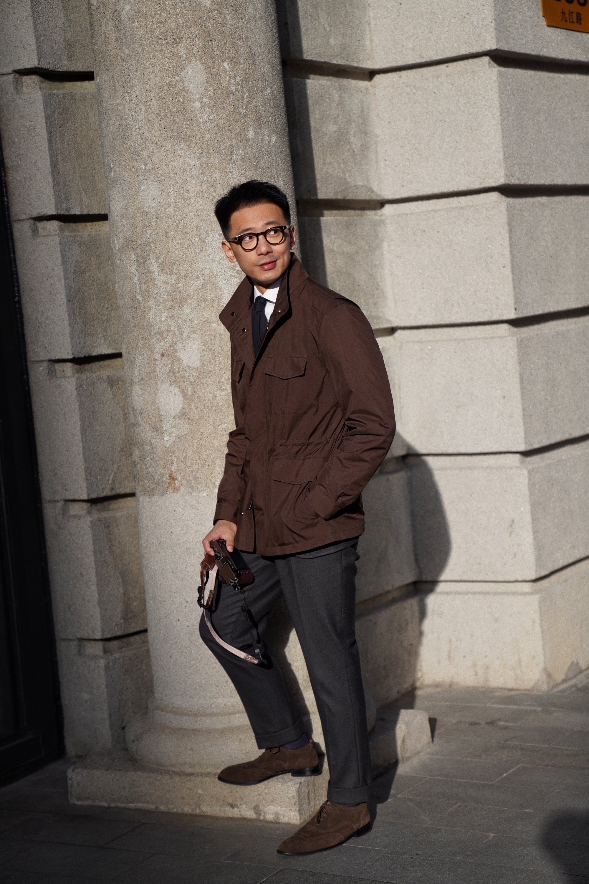 Chocolate NY66 Ultralight M65 Jacket