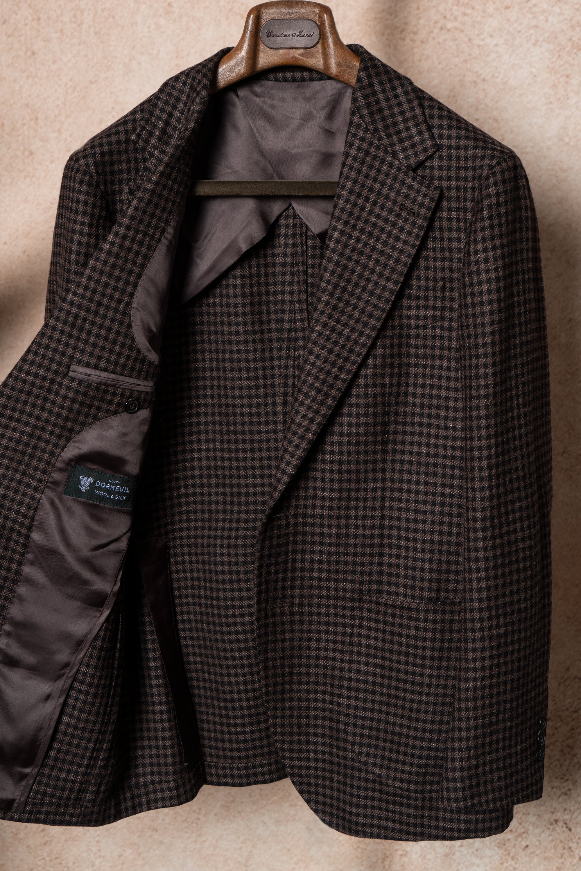 MTO Brown Houndstooth Jacket #197