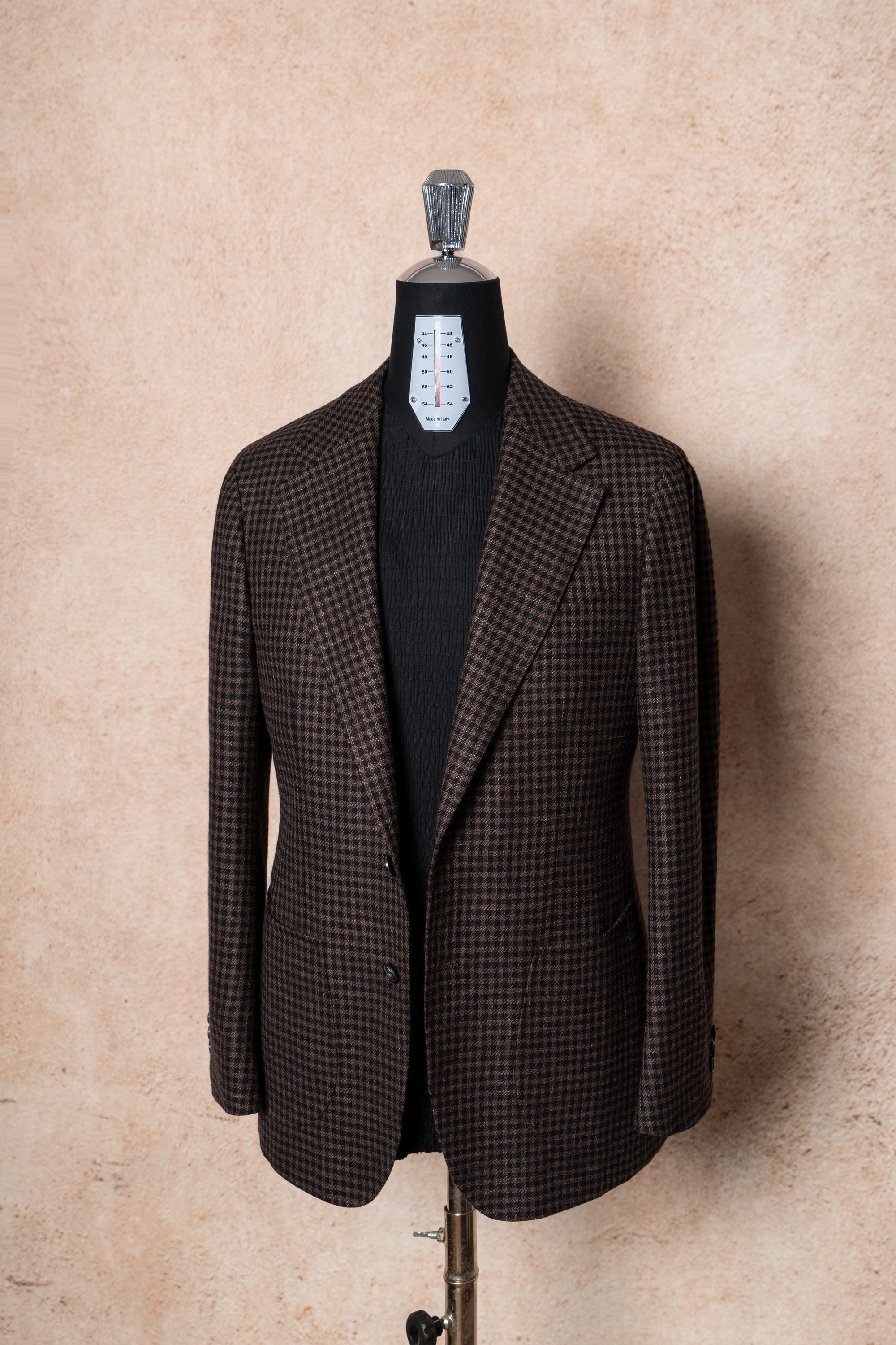 MTO Brown Houndstooth Jacket #197