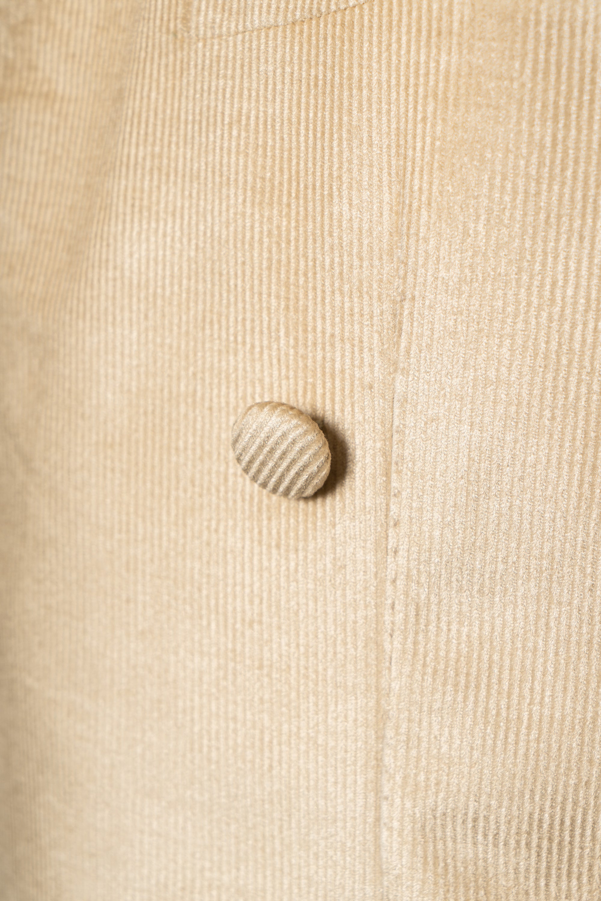 Gold Brown Corduroy Shawl Lapel Dinner Jacket #136
