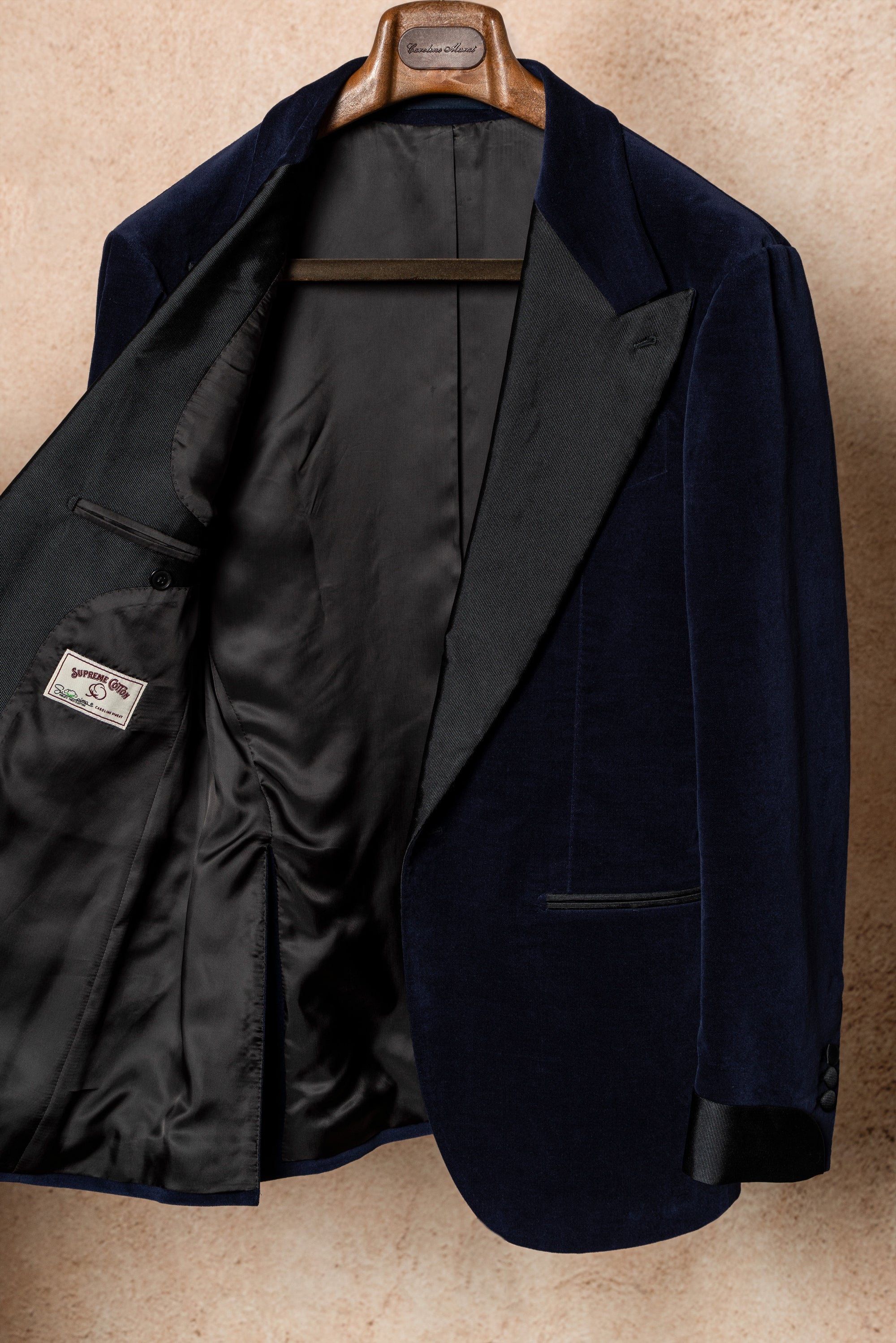 Midnight Velvet Peak Lapel Dinner Jacket #10