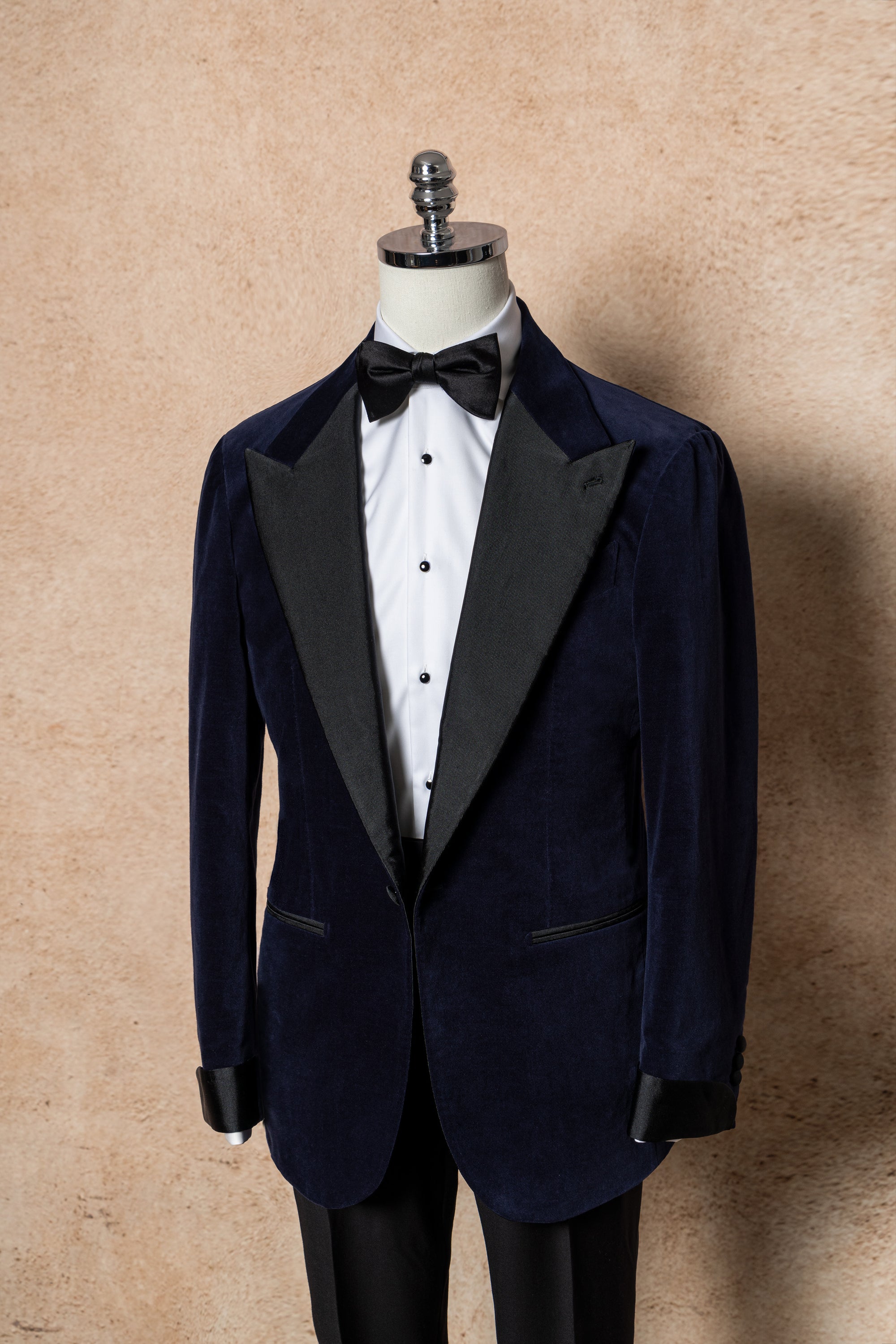 Midnight Velvet Peak Lapel Dinner Jacket #10