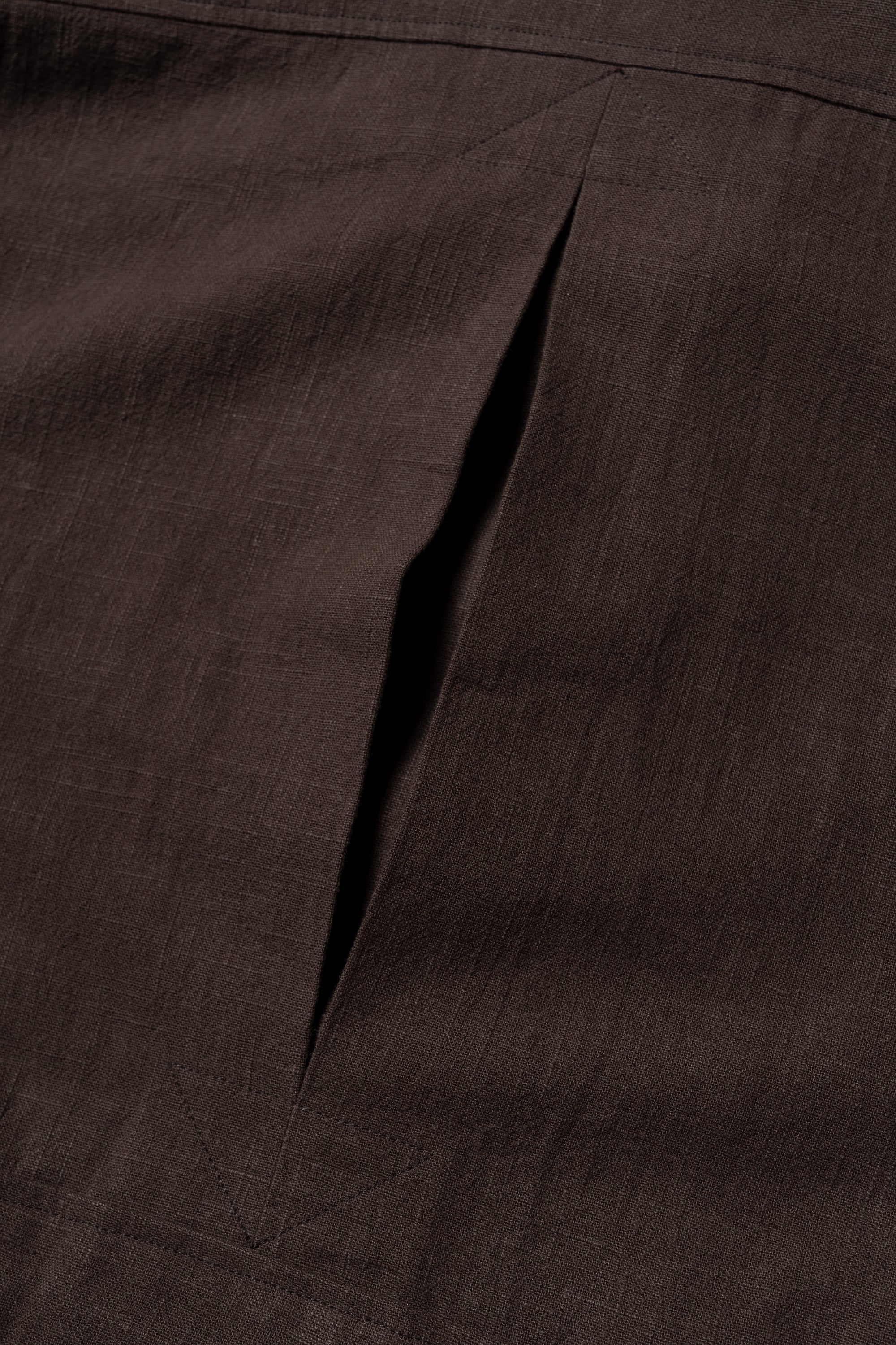 Chocolate Linen Cotton M42 Jacket