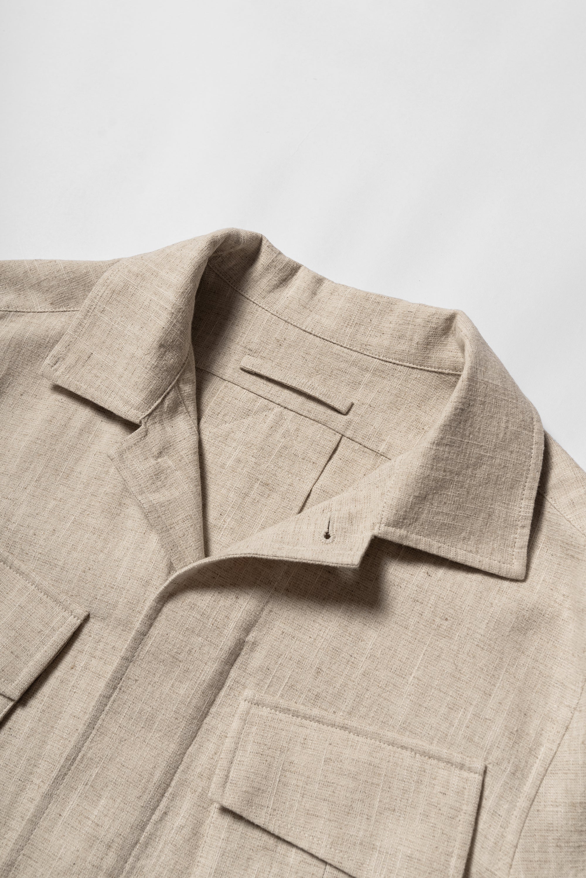 Oatmeal Linen Cotton M42 Jacket