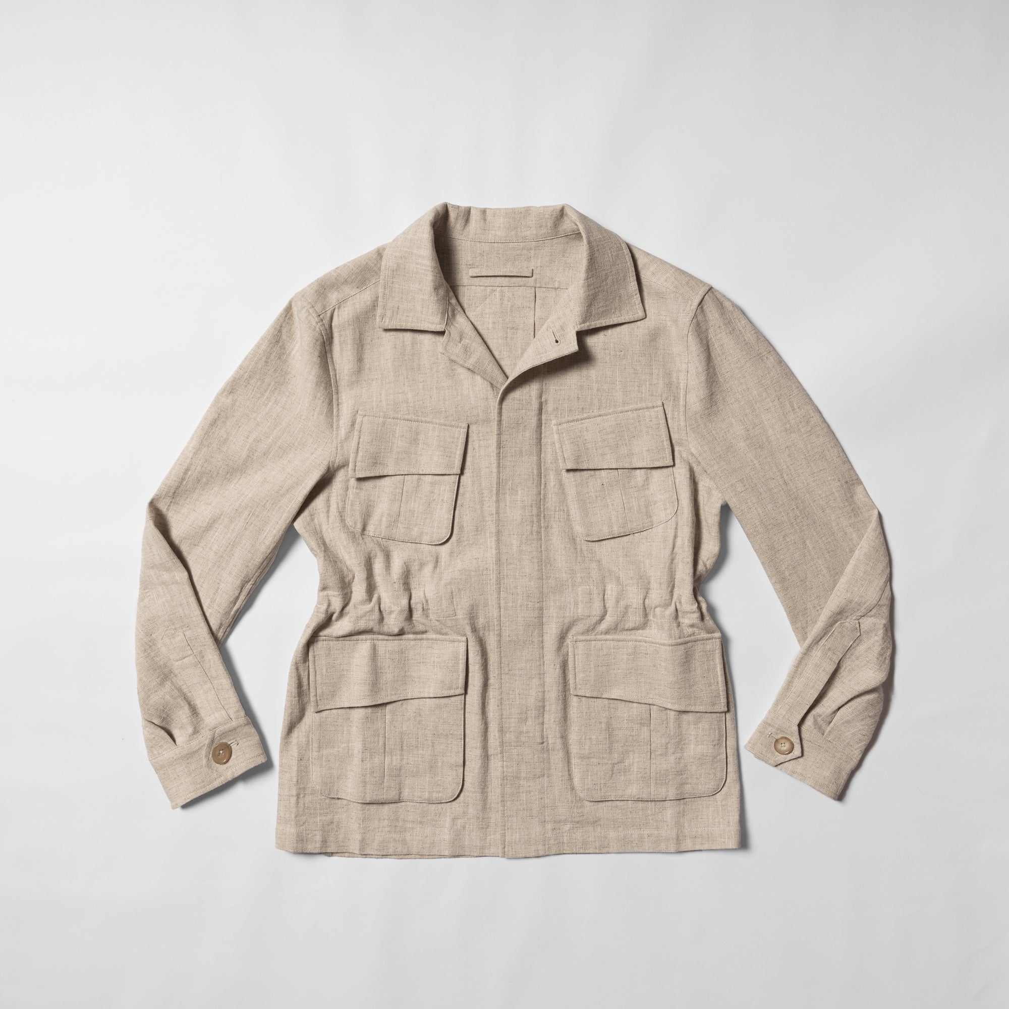 Oatmeal Linen Cotton M42 Jacket
