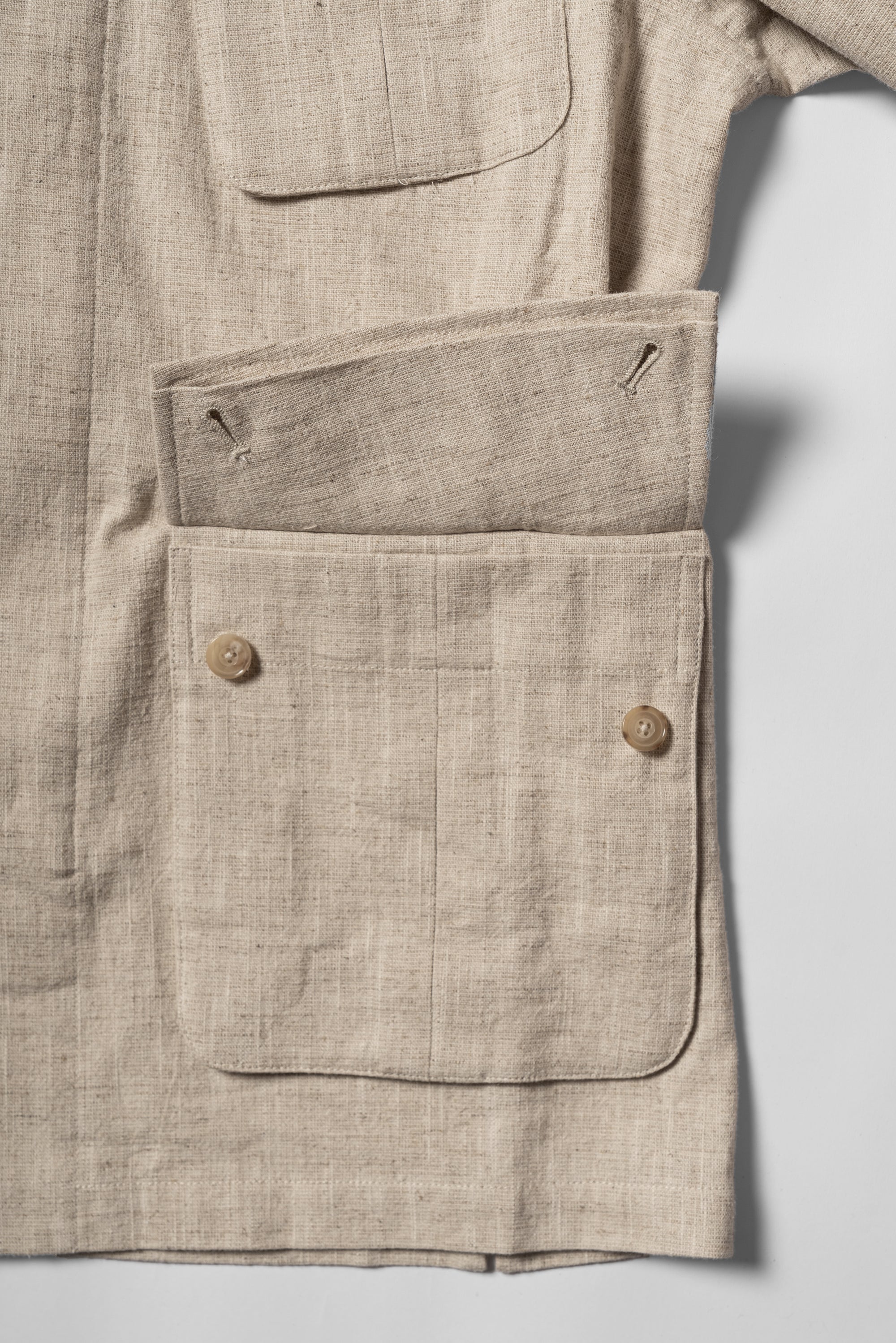 Oatmeal Linen Cotton M42 Jacket