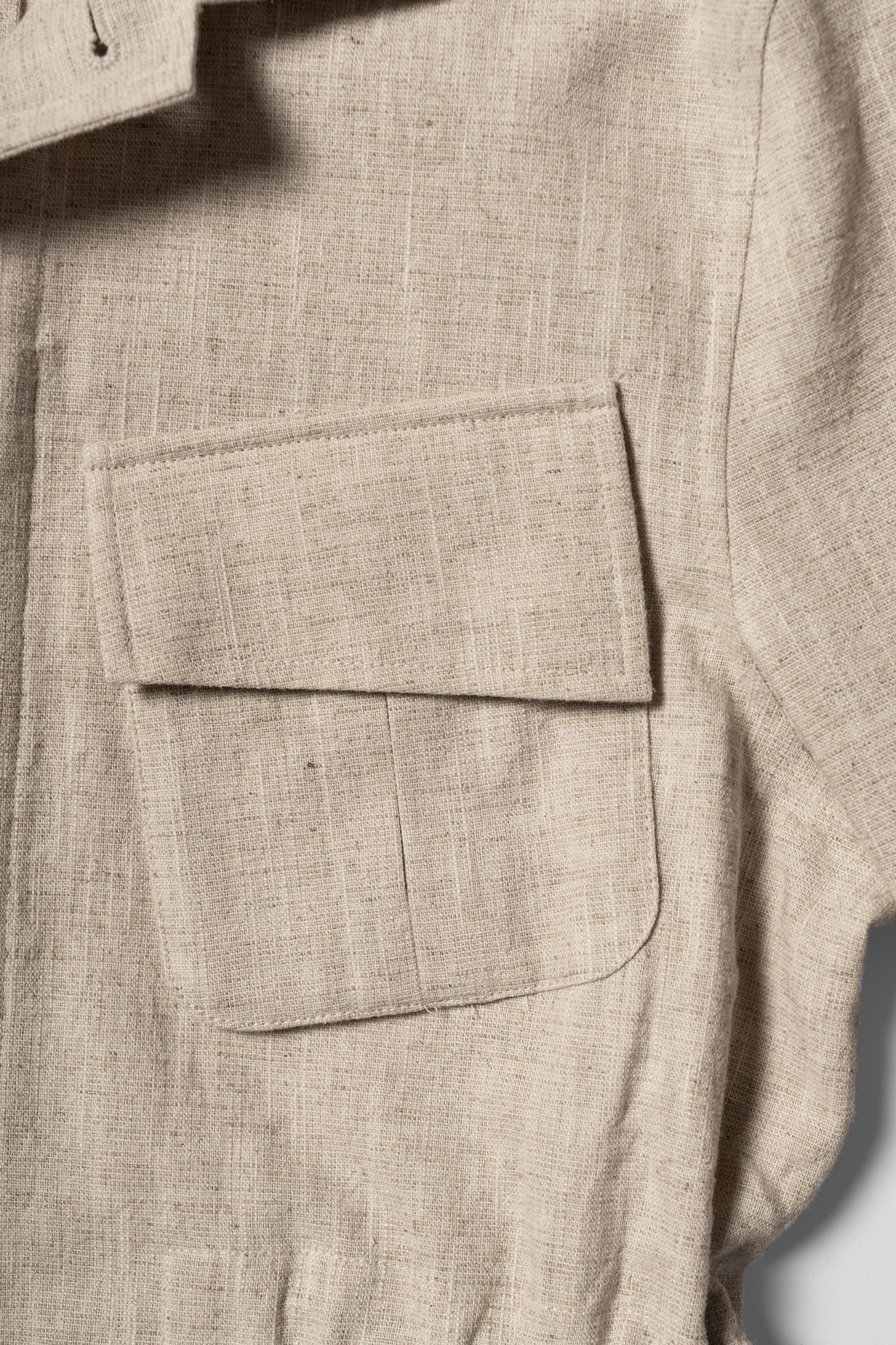 Oatmeal Linen Cotton M42 Jacket