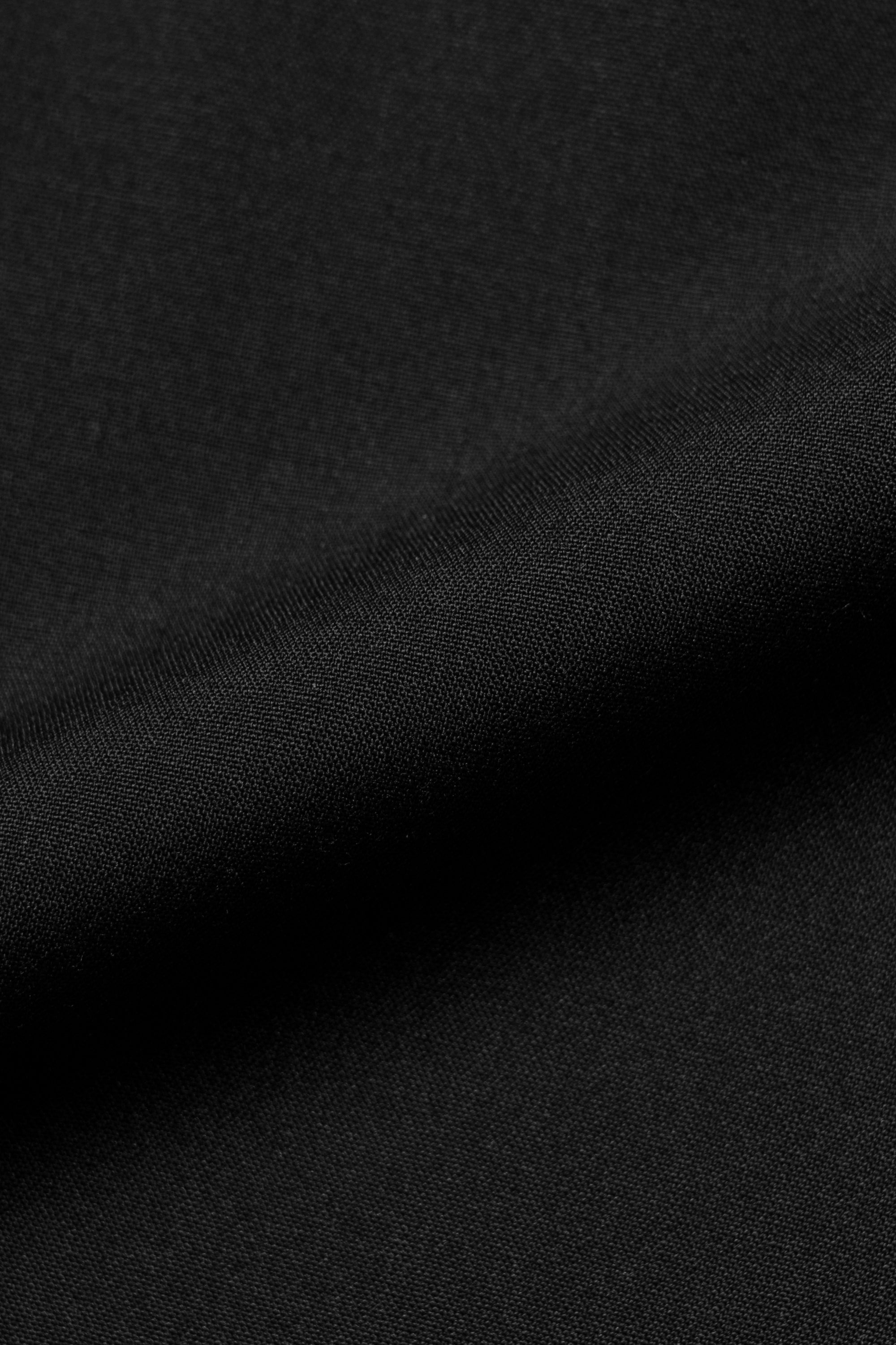 Black Wool Silk M65 Jacket
