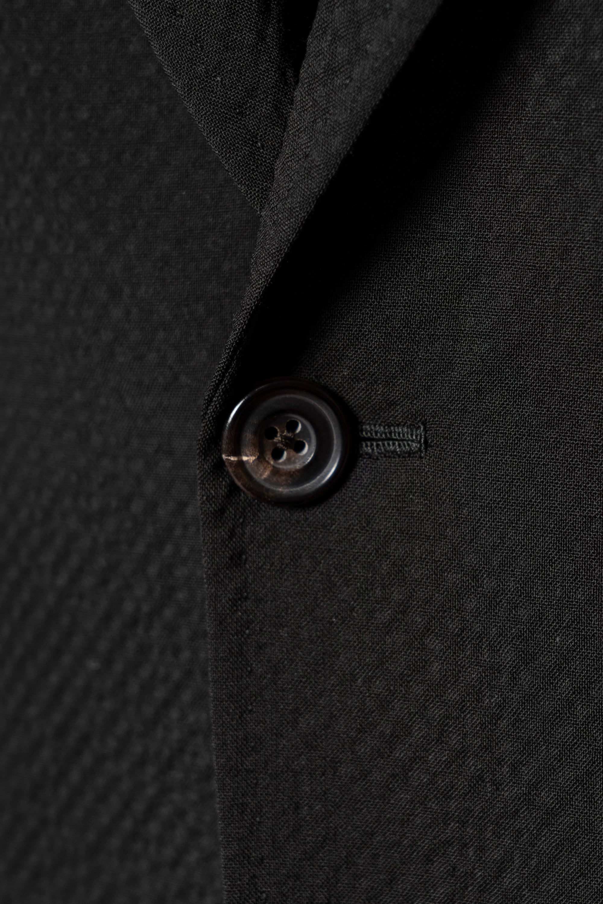 MTO Black Seersucker Jacket #317