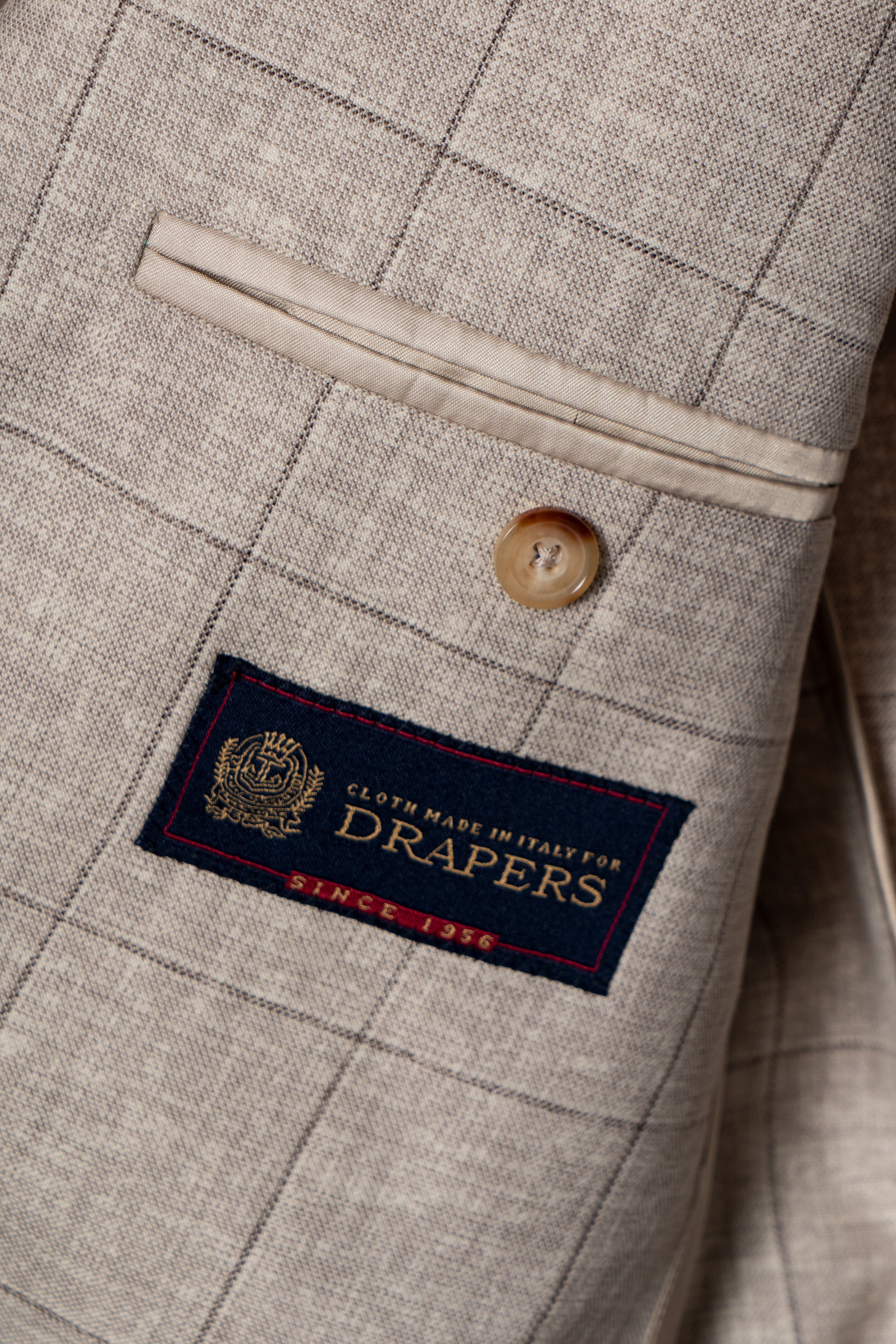 MTO Oatmeal Windowpane Jacket #319