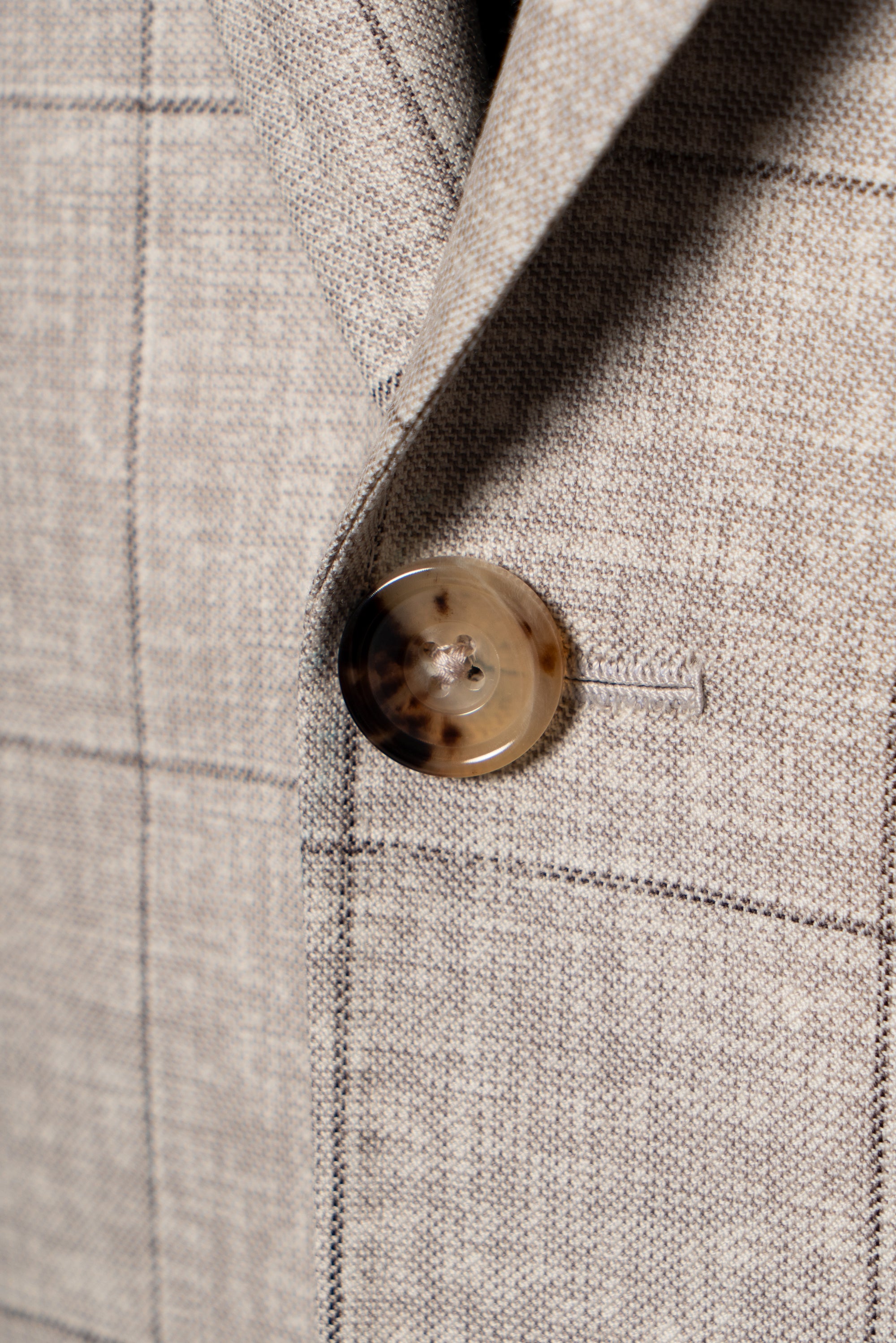 MTO Oatmeal Windowpane Jacket #319