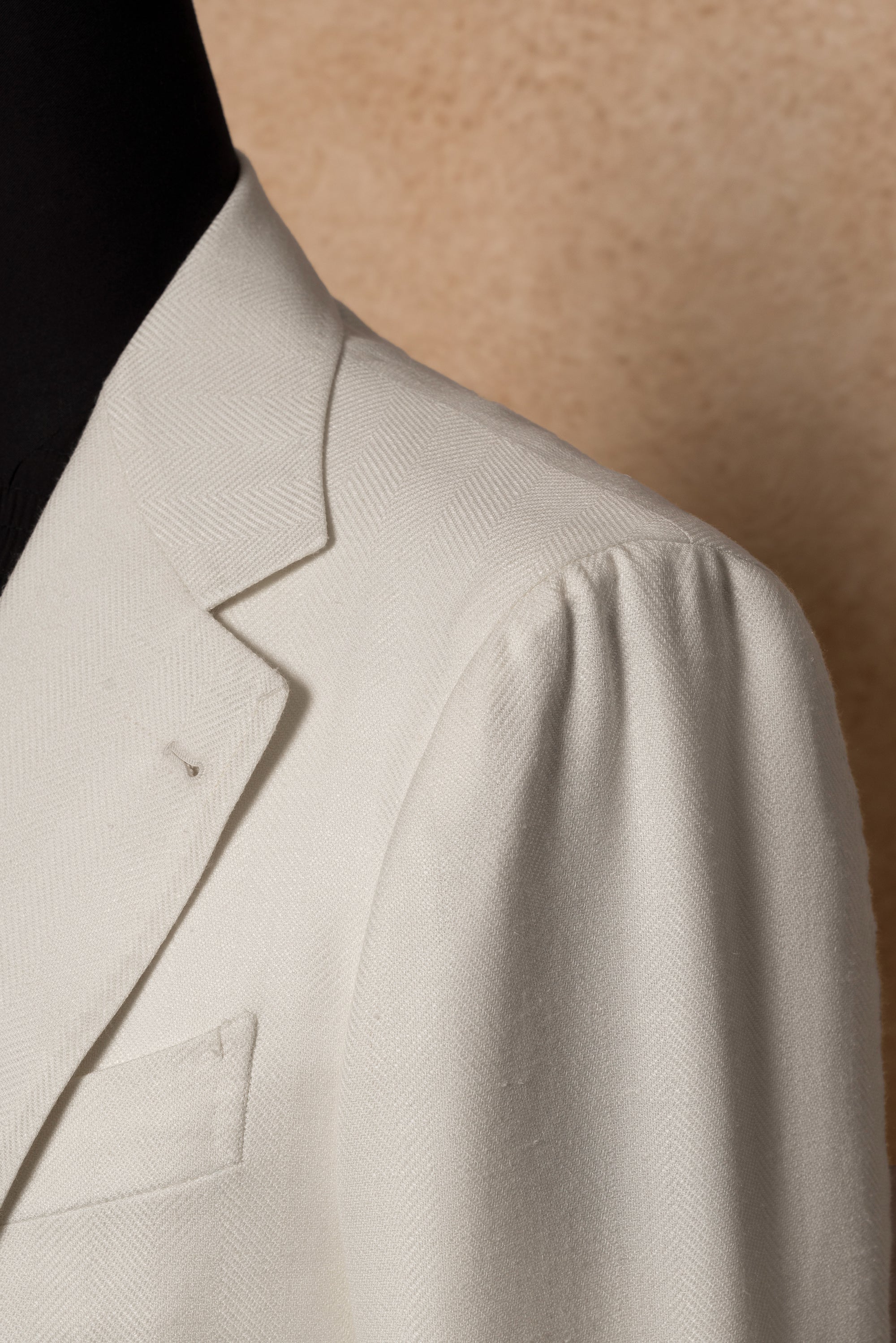 MTO Beige Herringbone Jacket #260
