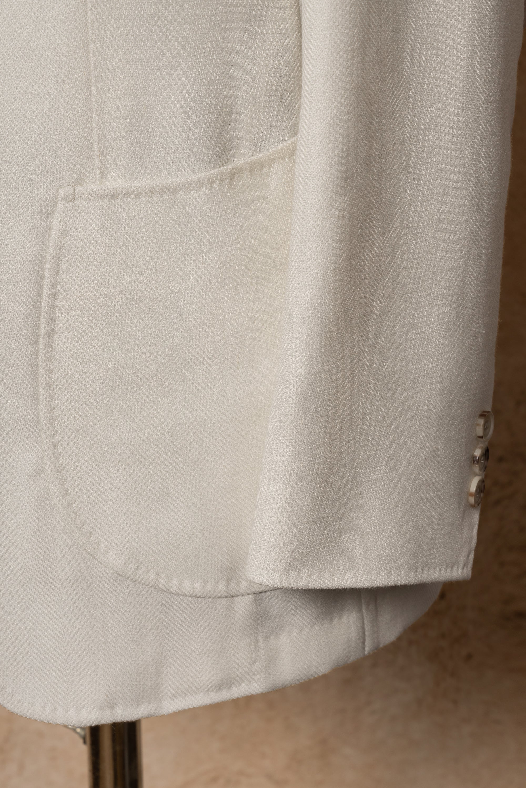 MTO Beige Herringbone Jacket #260