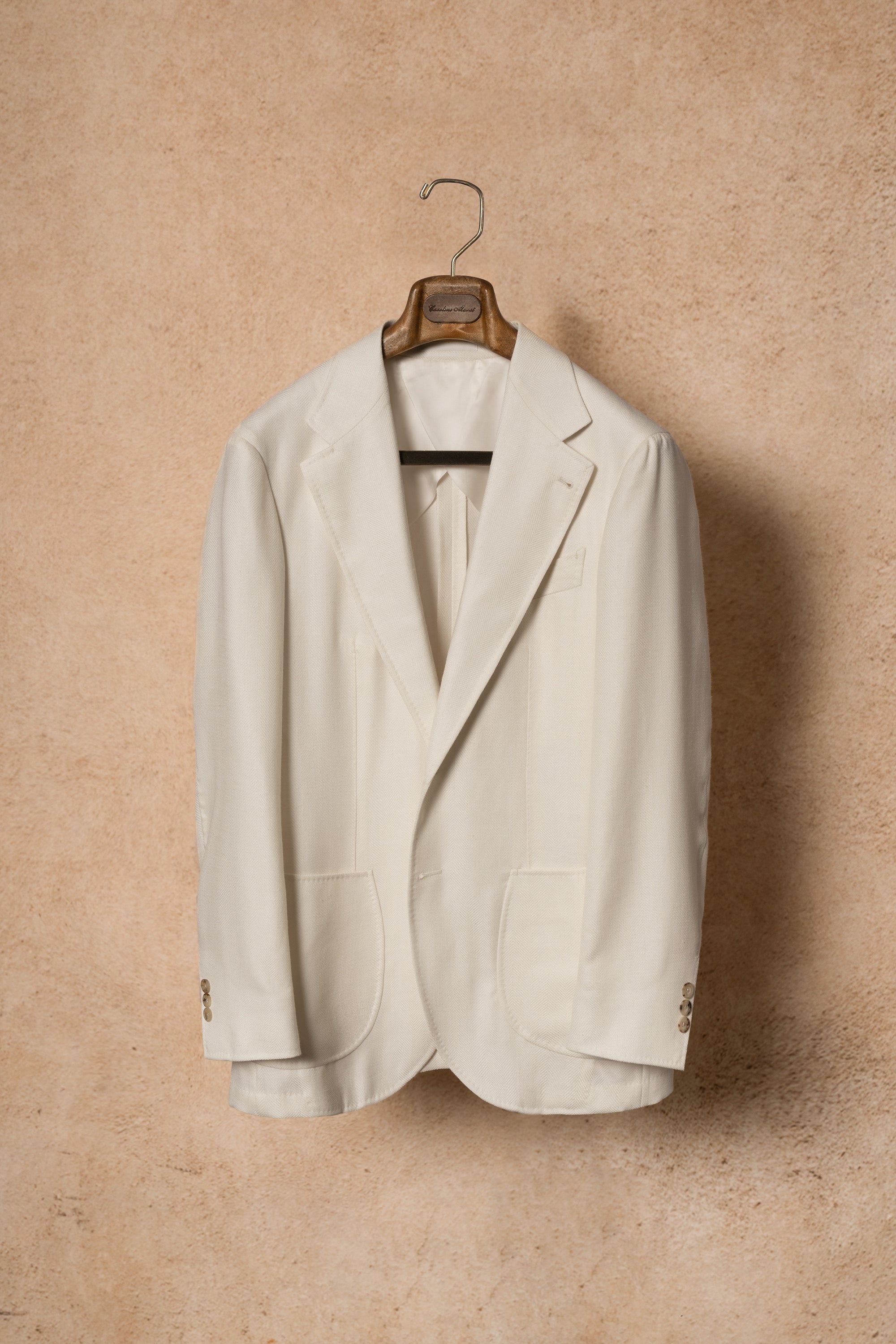 MTO Beige Herringbone Jacket #260